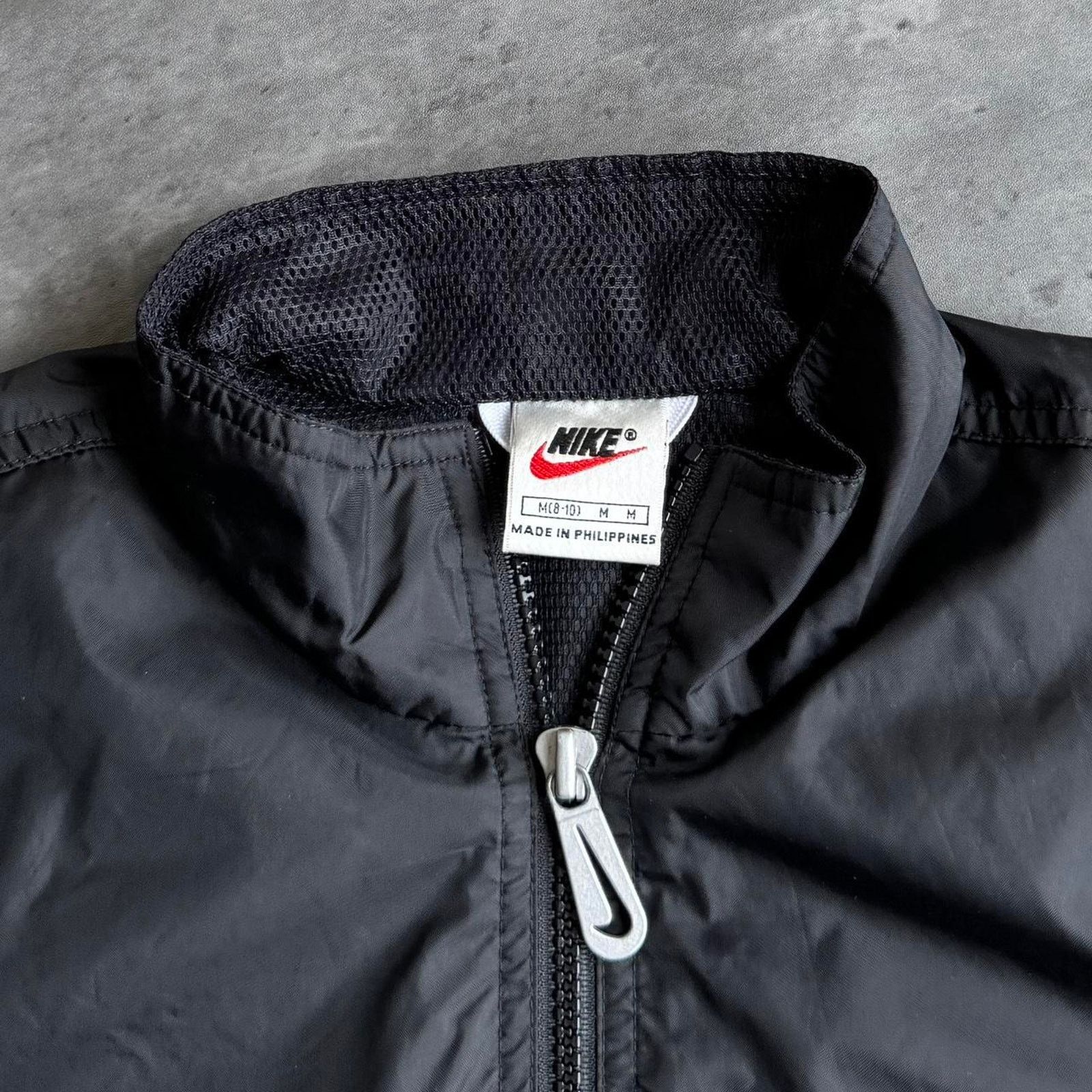 Nike × Nike ACG × Vintage Vintage 90s Nike Tonal Black Windbreaker Technical Jacket Size M / US 6-8 / IT 42-44 - 3 Thumbnail