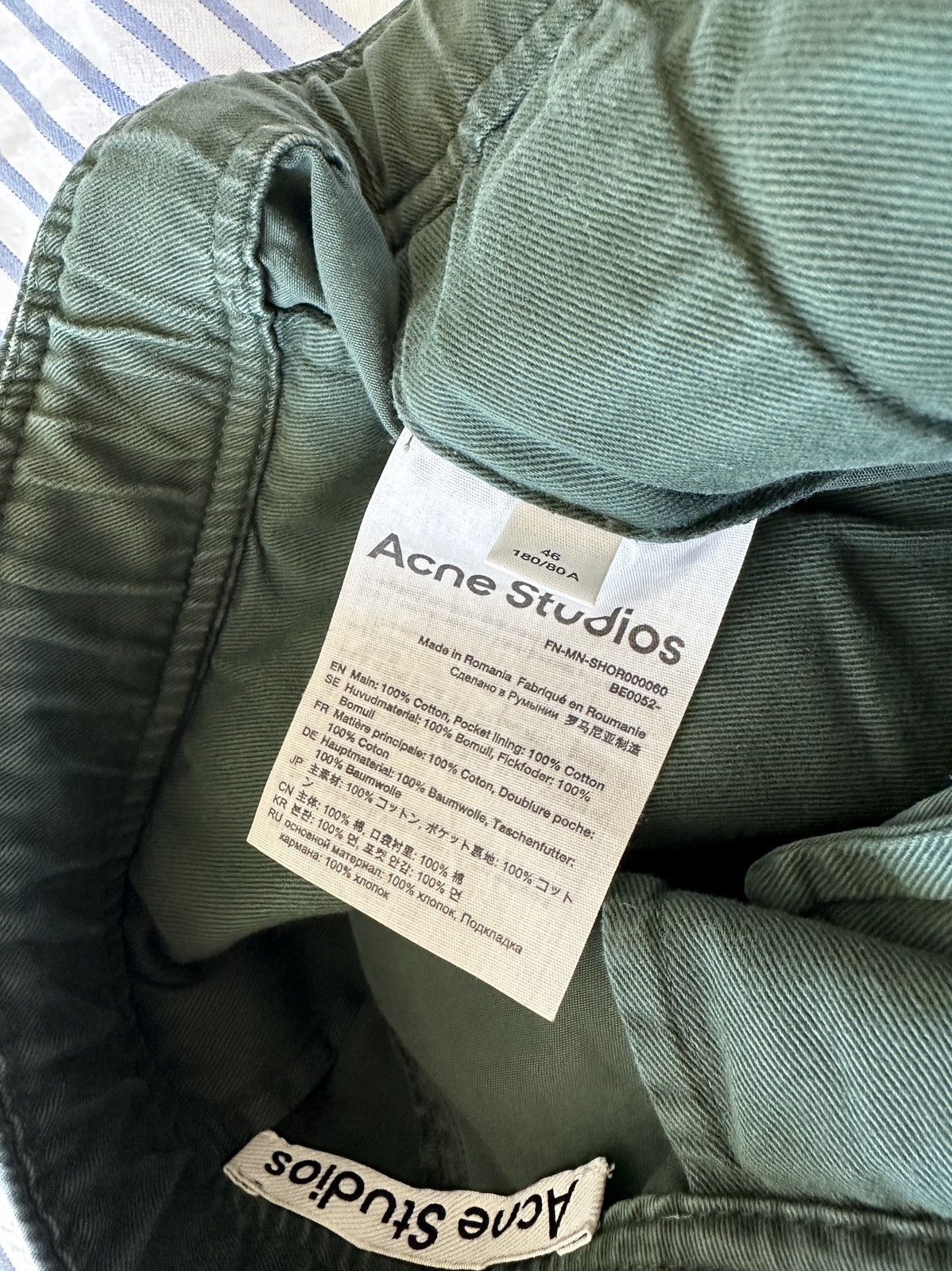 Acne Studios Acne Studios Bermuda shorts Size US 32 / EU 48 - 4 Thumbnail