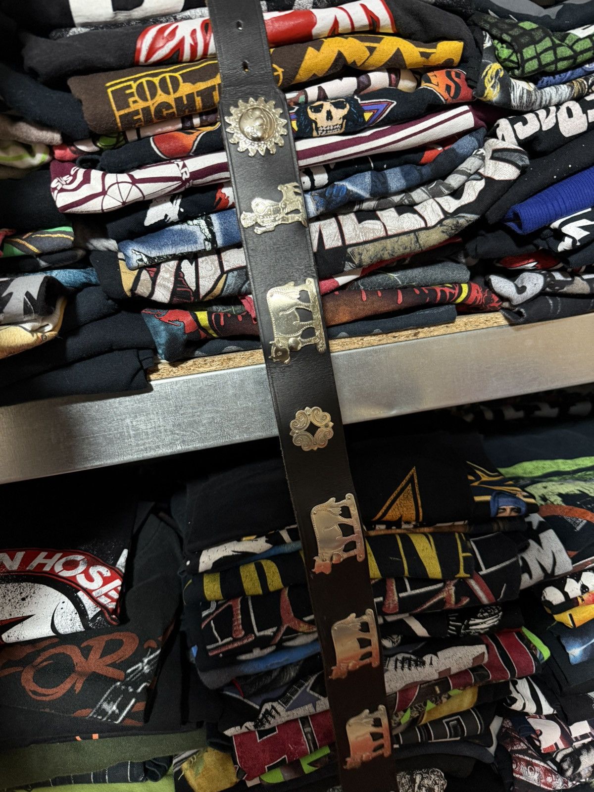 Japanese Brand Vintage Luxury Etro Style Cows Belt Japanese Brand Y2K Hype Size ONE SIZE - 6 Thumbnail