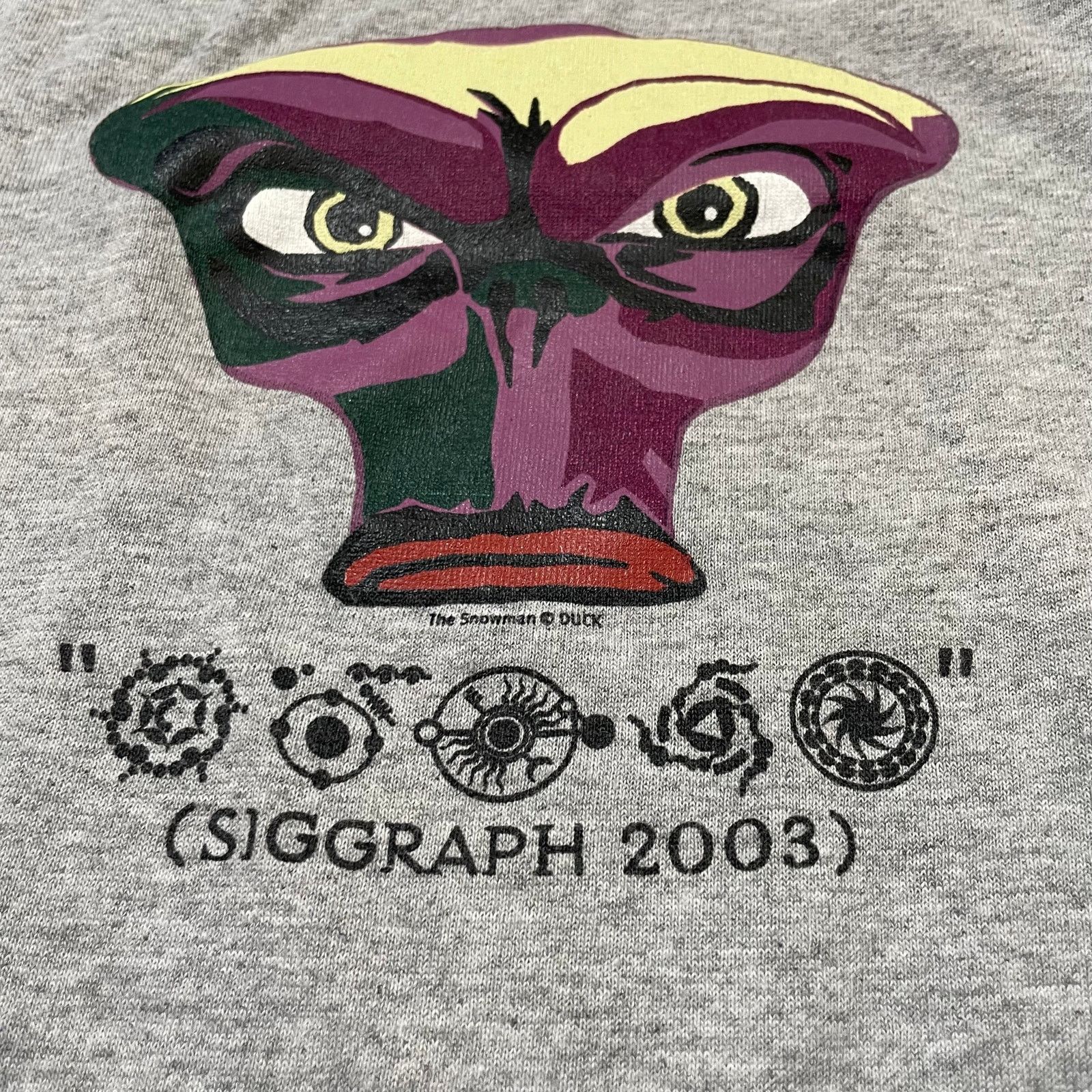 Augusta Sportswear 2003 ACM SIGGRAPH Alien Graphic T-Shirt - Size XL Size US XL / EU 56 / 4 - 2 Thumbnail