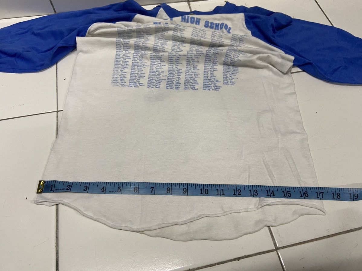 Vintage VINTAGE VALLEY HIGH SCHOOL CLASS OF 1982 3 QUARTER SHIRT Size US M / EU 48-50 / 2 - 11 Thumbnail