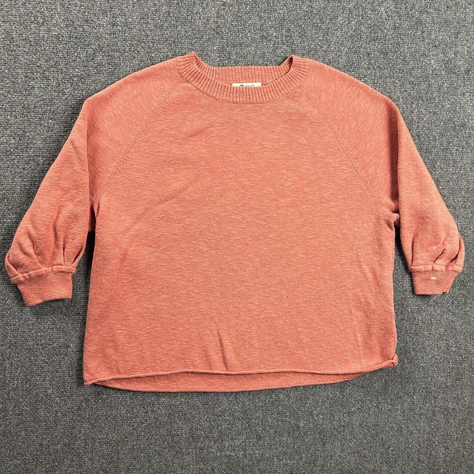 Madewell Madewell Sweater Womens Small Salmon Crew Neck 3/4 Sleeve Size S / US 4 / IT 40 - 1 Thumbnail