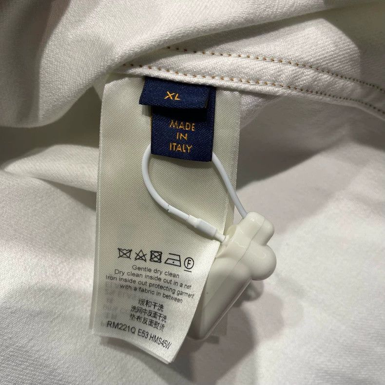 Louis Vuitton Louis Vuitton Solid dark stripe single-breasted baseball h Size US XL / EU 56 / 4 - 4 Thumbnail