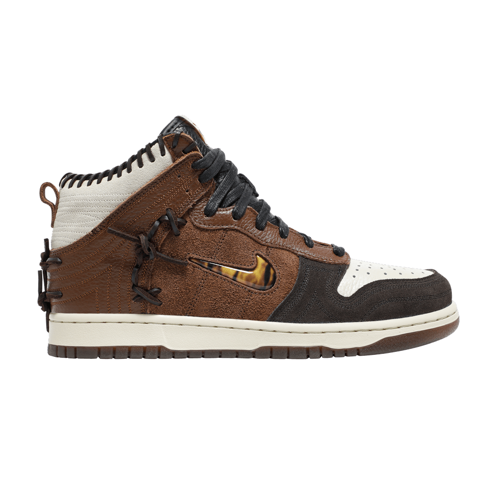 image of Bodega X Dunk High Legend Shoes in Brown, Men's (Size 10)