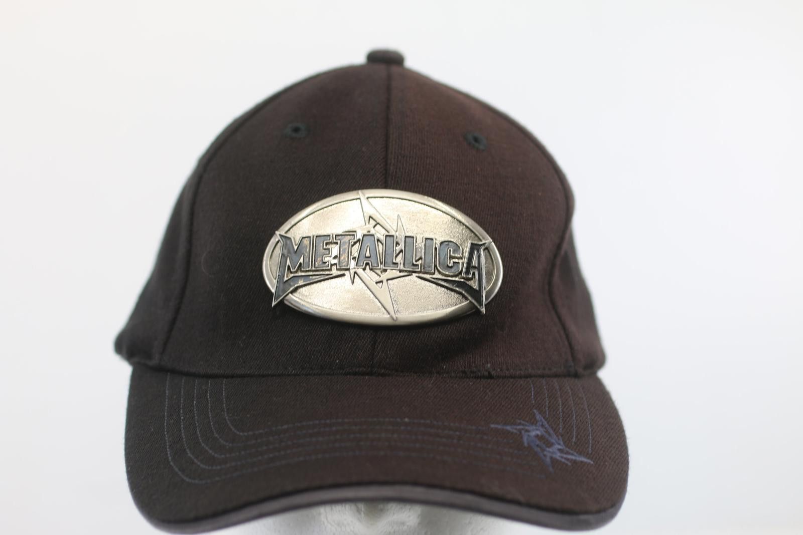 Metallica Metallica Official Bio-Domes Fitted Cap w/ Metal Logo Badge Size ONE SIZE - 1 Thumbnail