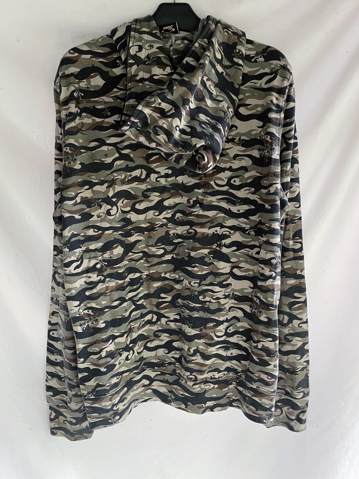 Roen ROEN GOLD SKULL ARMY ZIP HOODIE Size US L / EU 52-54 / 3 - 2 Thumbnail