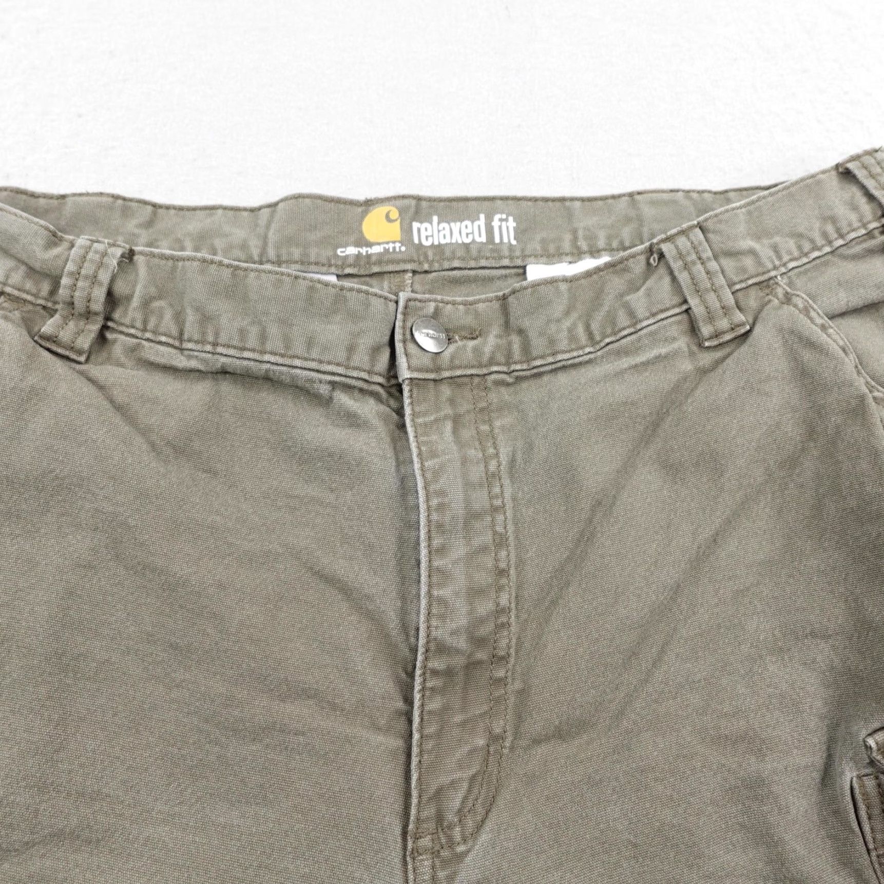 Carhartt Carhartt Shorts Mens 40 Green Relaxed Cargo Carpenter Canvas Rugged Flex Rigby Size US 40 / EU 56 - 4 Thumbnail