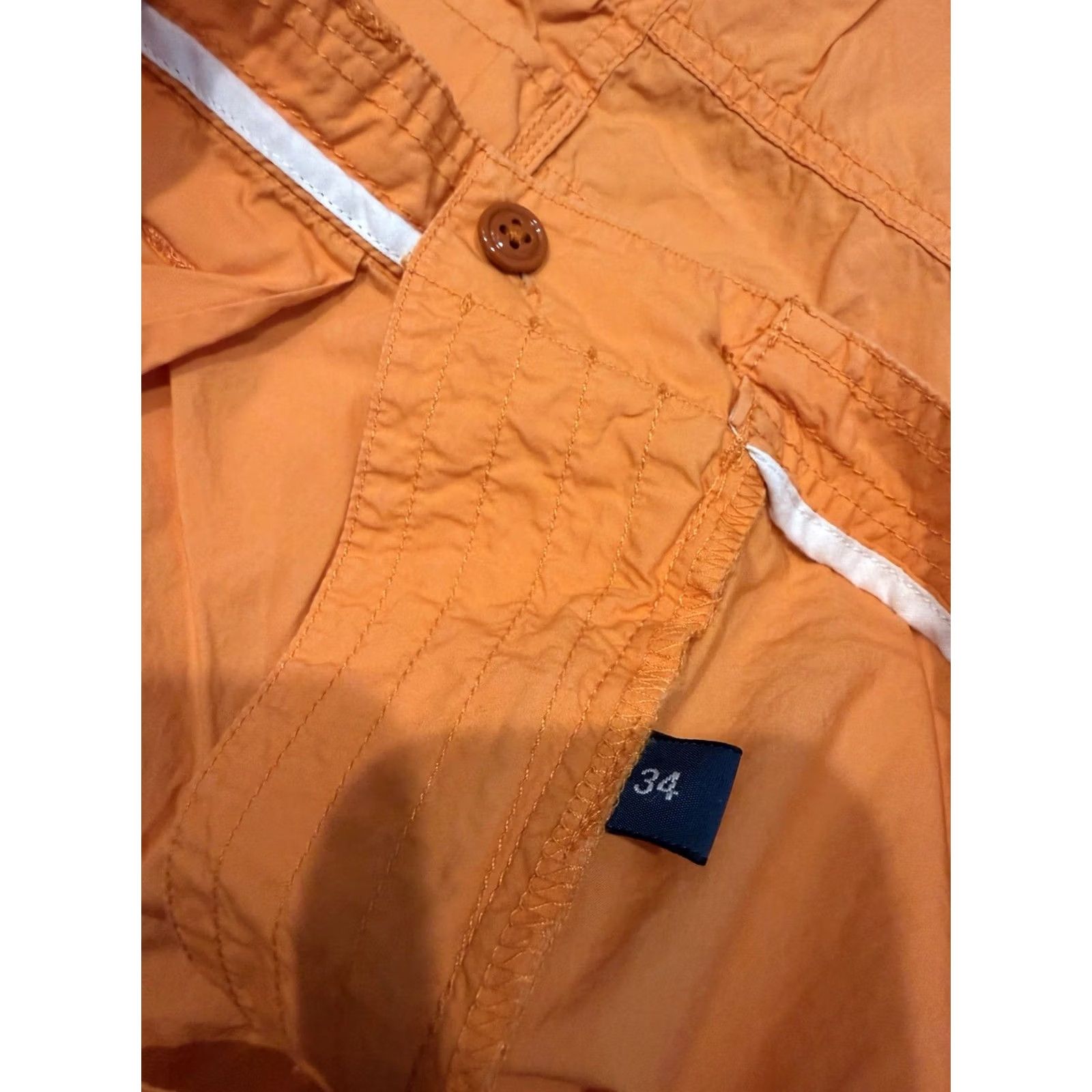 Polo Ralph Lauren VINTAGE Polo Ralph Lauren Cargo Shorts Men’s 34 Orange Lightweight Cotton 90s Army Casual Cargo Shorts Mens Orange Cotton Size US S / EU 44-46 / 1 - 6 Thumbnail
