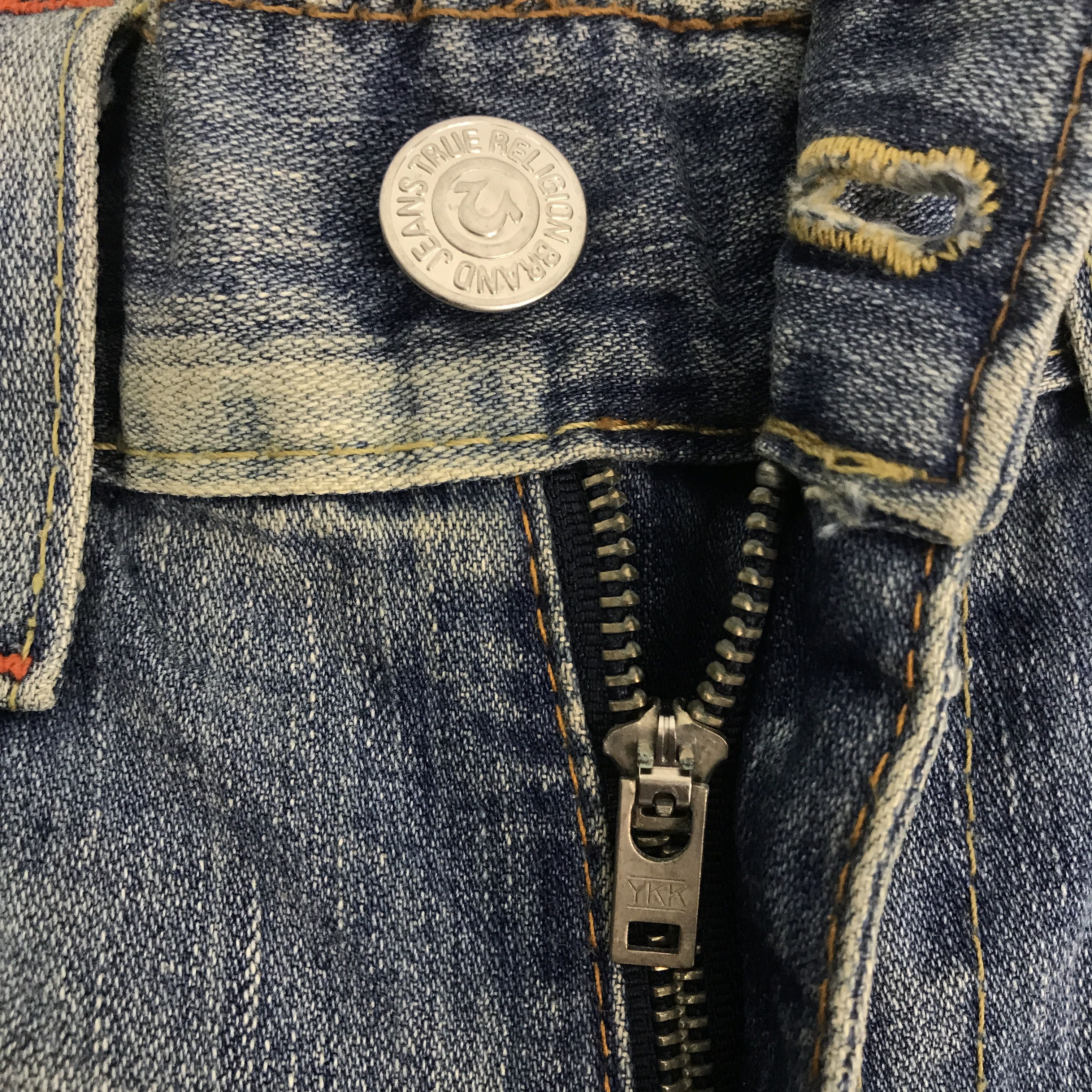 Japanese Brand Vintage True religon Distressed Distressed Denim Size US 34 / EU 50 - 13 Thumbnail