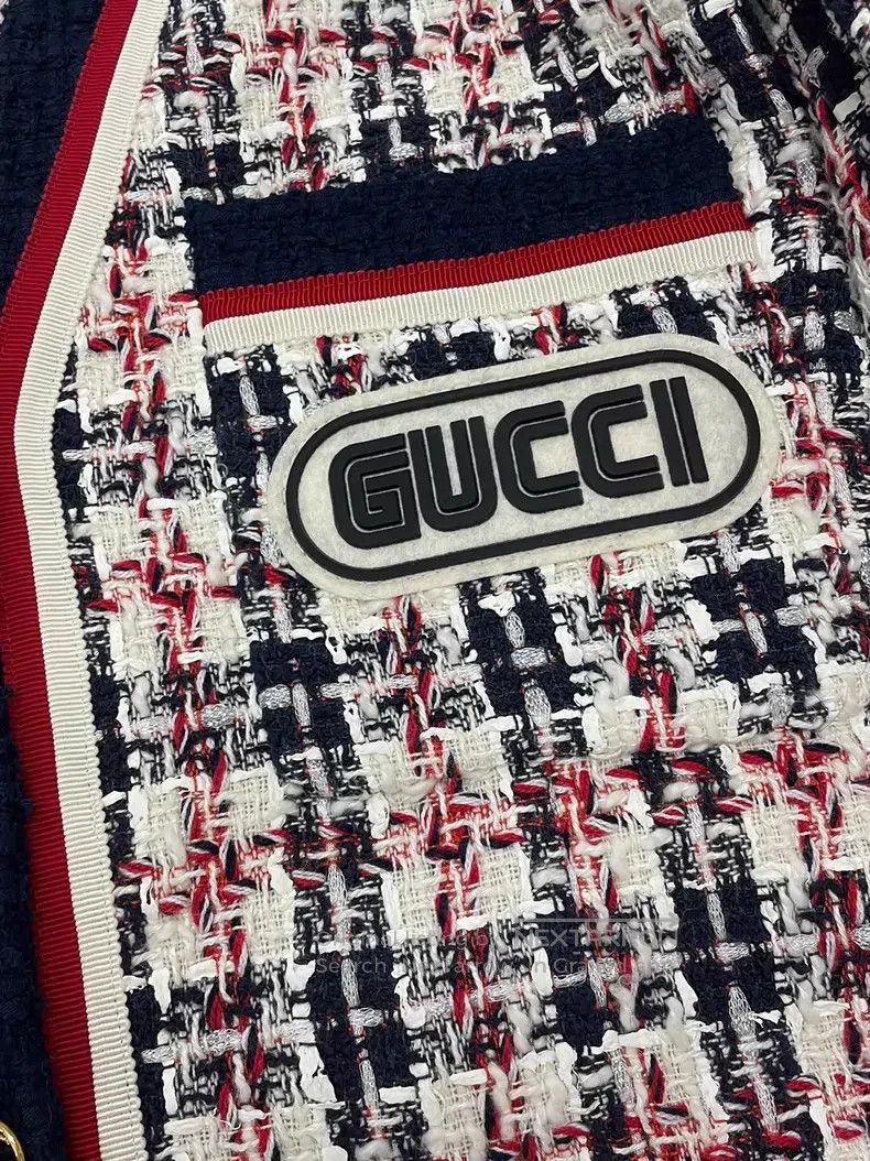 Gucci Gucci Colorful tweed woven jacket Size XS / US 0-2 / IT 36-38 - 2 Thumbnail