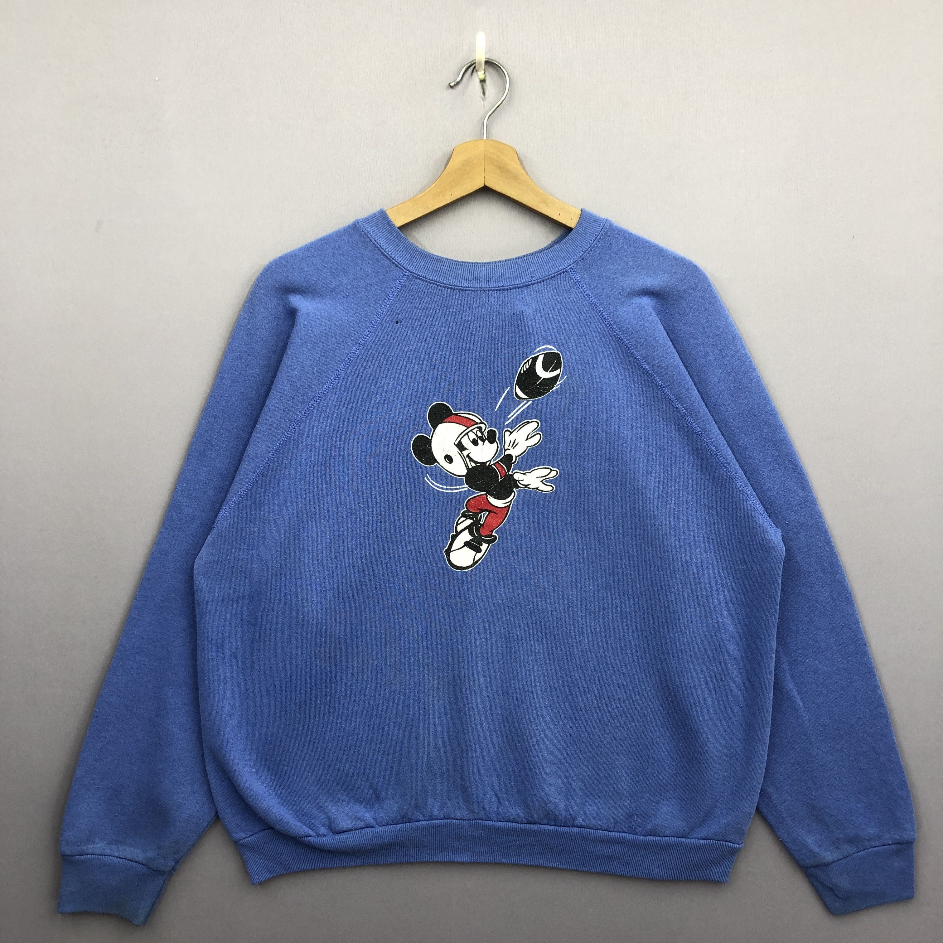 Cartoon Network Vintage Mickey Mouse Sweater Rugby Sportswear Sweatshirt Size US L / EU 52-54 / 3 - 1 Thumbnail