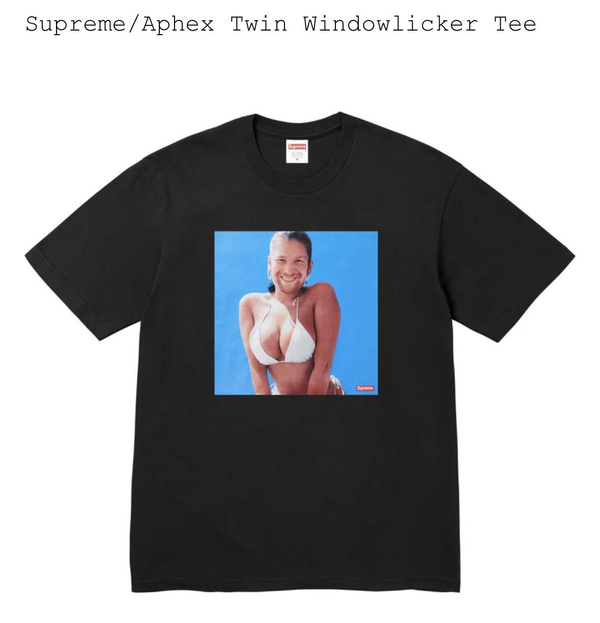 Supreme Supreme x Aphex Twins Windowlicker Tee Size US L / EU 52-54 / 3 - 1 Thumbnail