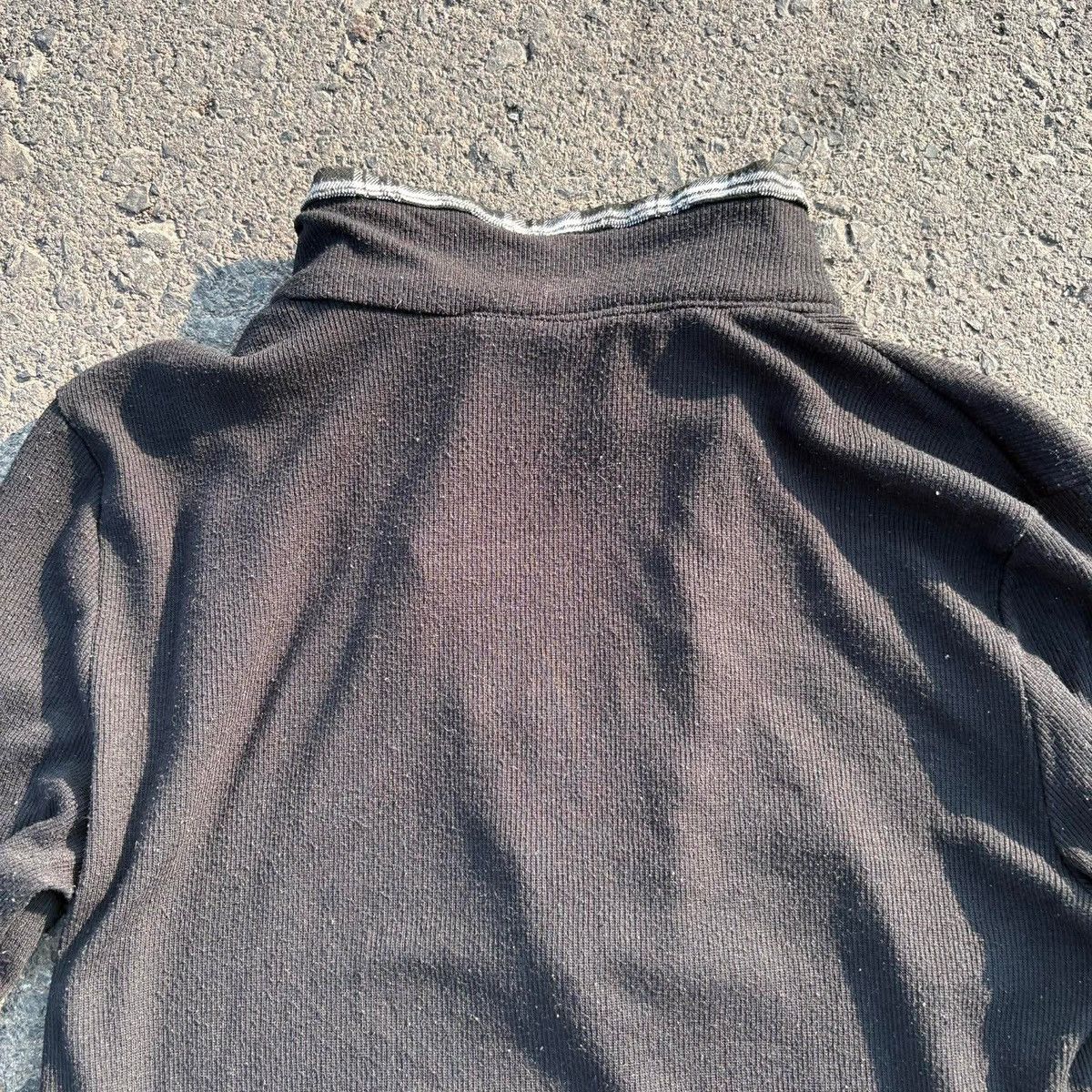 Japanese Brand Layered Henley Long Sleeve Plaid Collar Y2K Casual Top Size US S / EU 44-46 / 1 - 11 Thumbnail