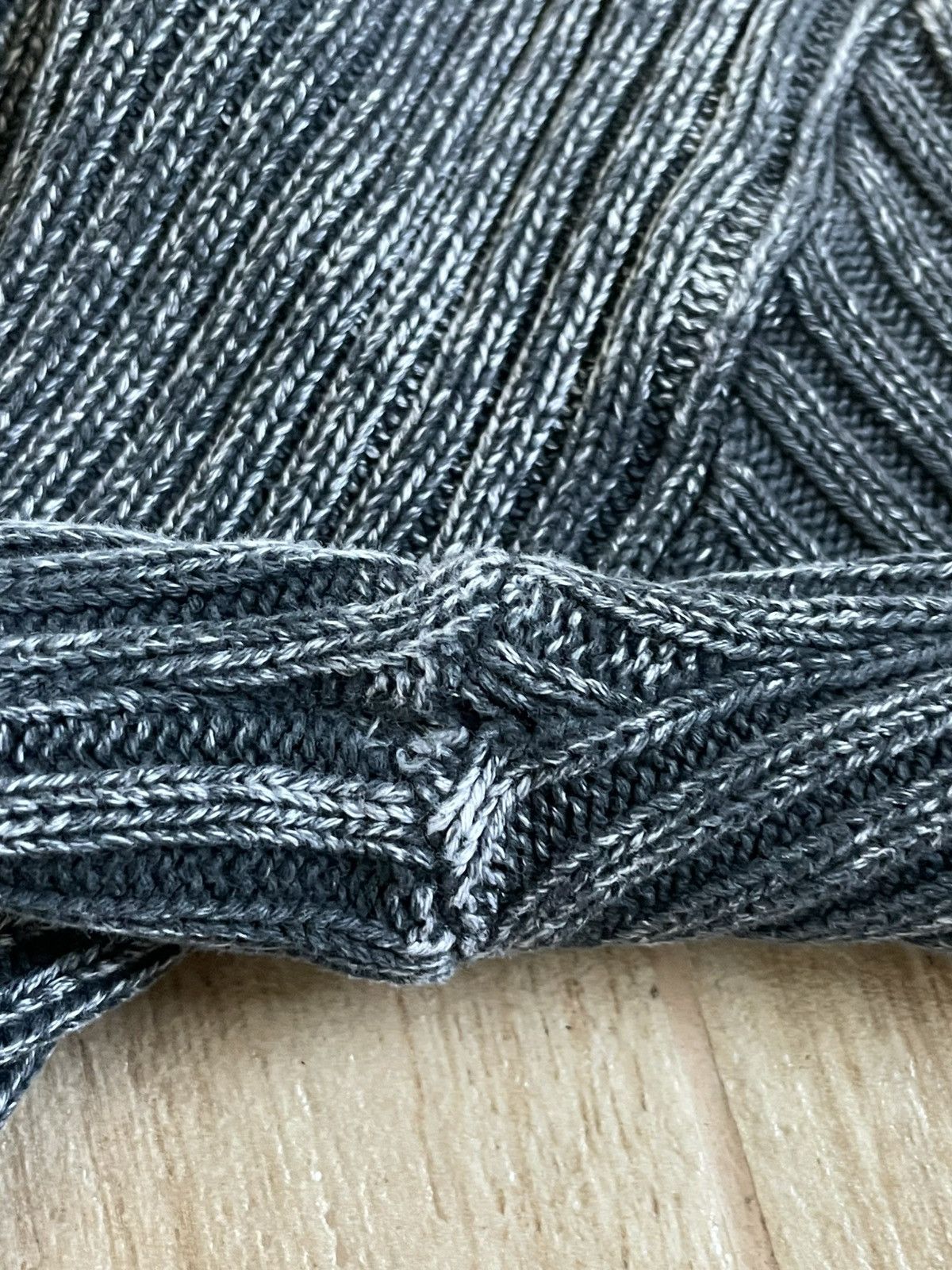 Diesel diesel vintage stripped sweater XXL 00s 90s washed grey Size US XXL / EU 58 / 5 - 6 Thumbnail