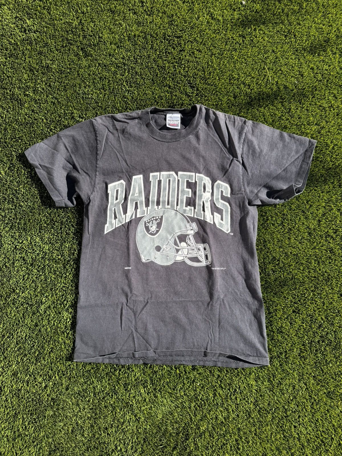 NFL × Tultex RAIDERS - VINTAGE TEE Size US L / EU 52-54 / 3 - 1 Thumbnail