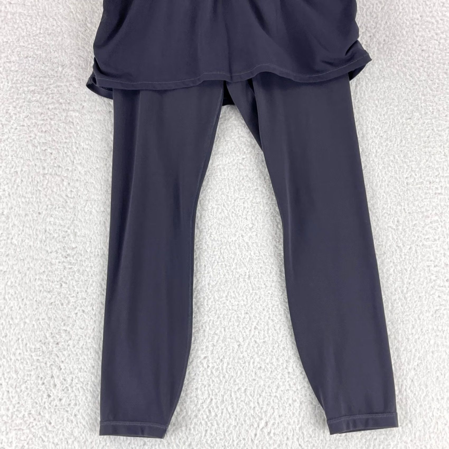 Athleta Athleta Leggings Womens XS Petite Purple Elation 2 in 1 7/8 Pant Skirt Gym Size 26" / US 2 / IT 38 - 3 Thumbnail