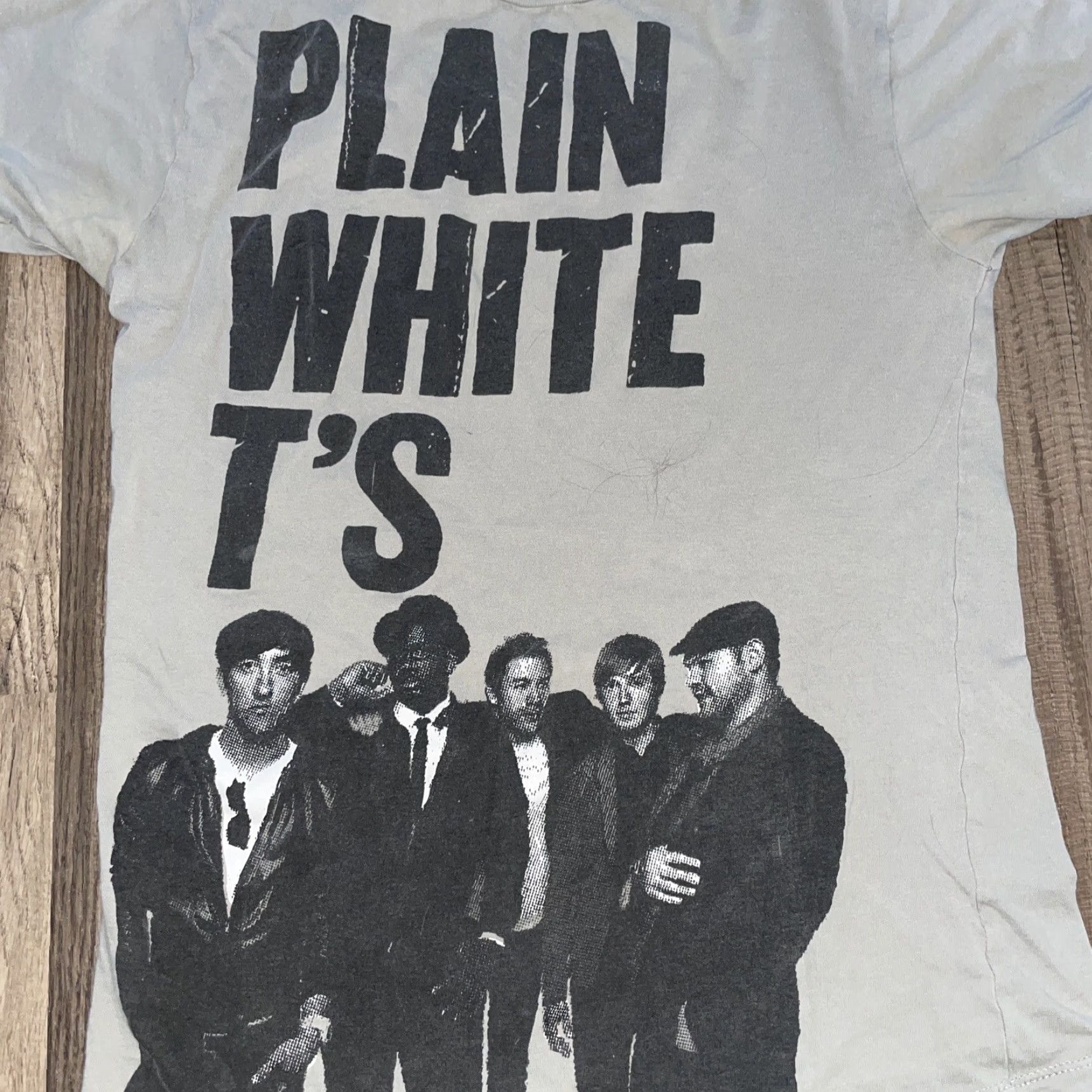 Vintage VINTAGE Plain White T’s T-Shirt Shirt Mens S White Solid 16x23 Size US S / EU 44-46 / 1 - 2 Thumbnail
