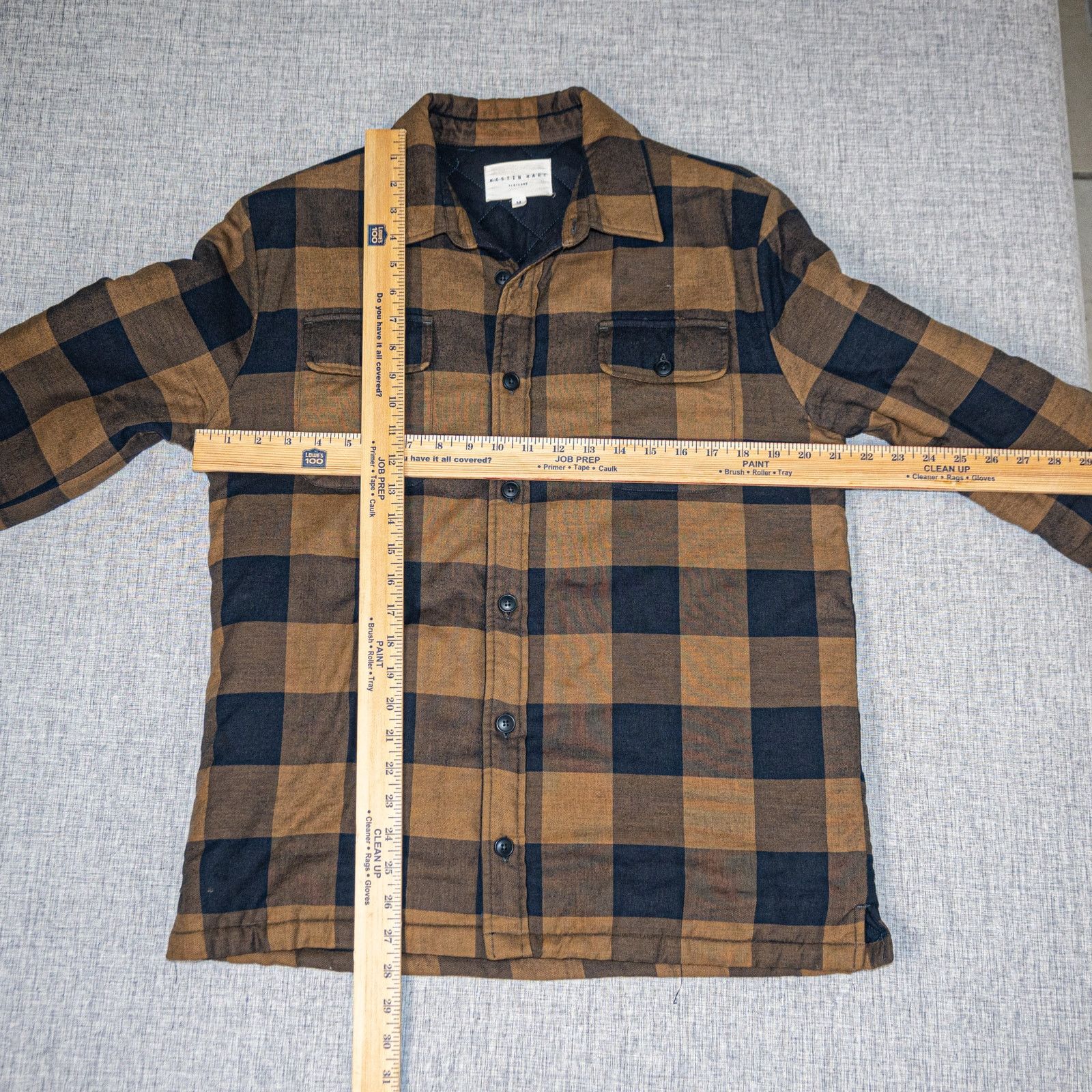 KESTIN KESTIN HARE Brown Check Shirt Jacket Shacket size Medium Size US M / EU 48-50 / 2 - 7 Thumbnail