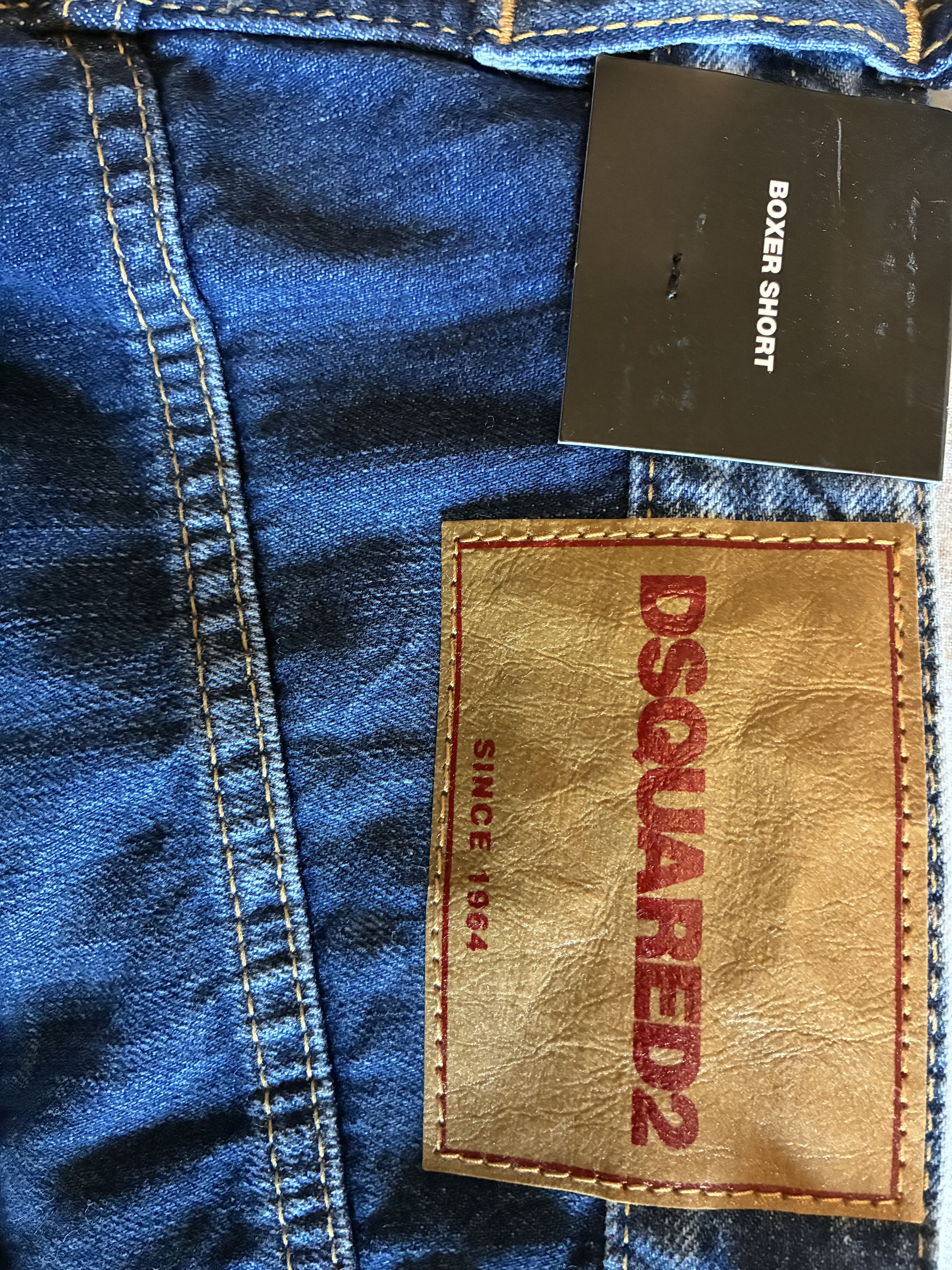 Dsquared2 DSQUARED2 Men’s Distressed Denim Shorts – value 750$CAD Size US 28 / EU 44 - 11 Thumbnail