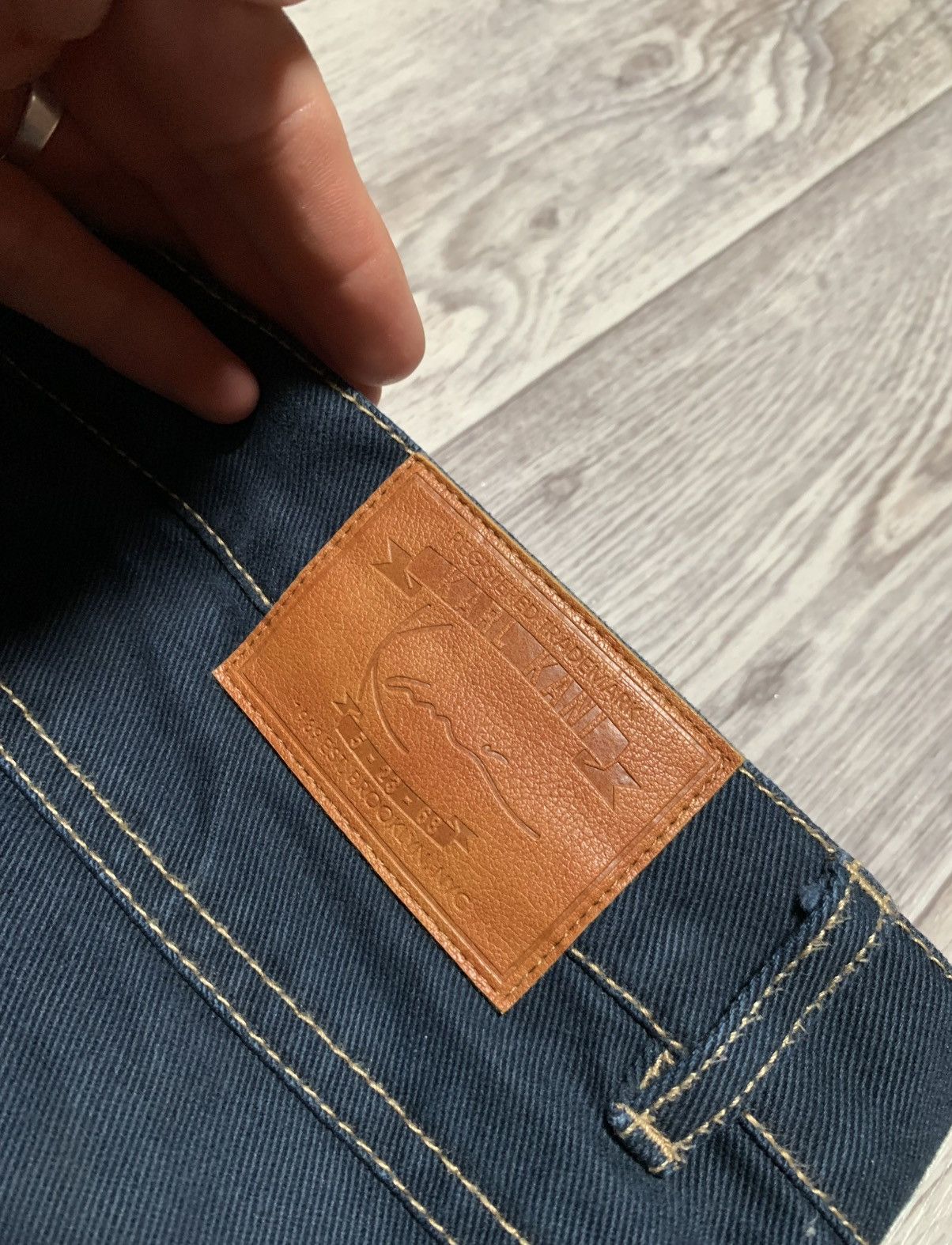 Designer × Karl Kani Karl Kani Embroidered Logo Rap Denim Pants Size US 32 / EU 48 - 5 Thumbnail
