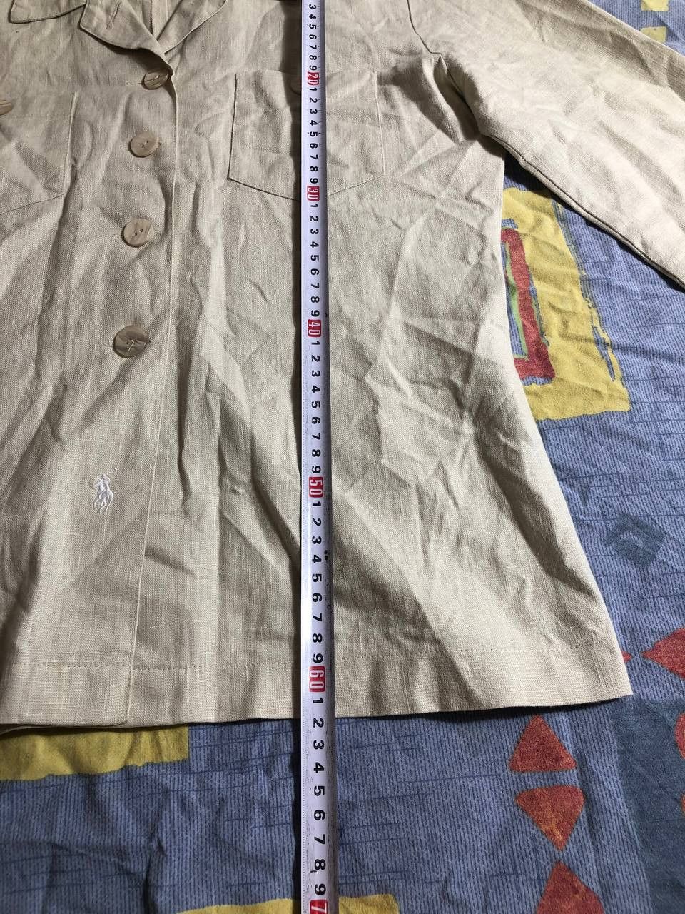 Polo Ralph Lauren Vintage Classic Woman's Polo Ralph Lauren Blazer Big Logo Size M / US 6-8 / IT 42-44 - 9 Thumbnail