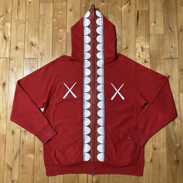 Bape BAPE × KAWS CHOMPERS Full Zip Hoodie a bathing ape NIGO Size US XL / EU 56 / 4 - 1 Thumbnail