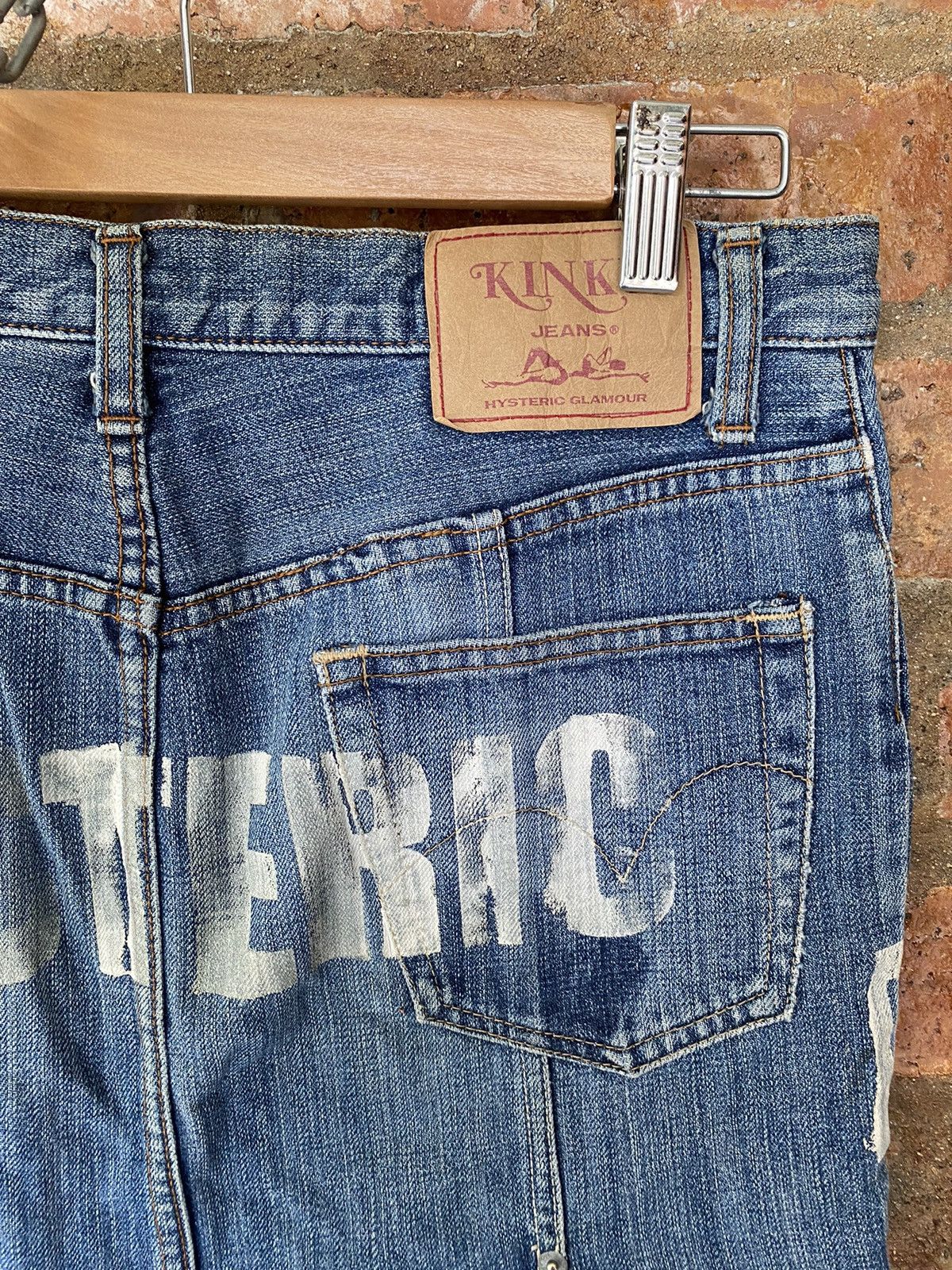 Hysteric Glamour 1990s Hysteric Glamour Denim Musical and punk Size 31" - 14 Thumbnail