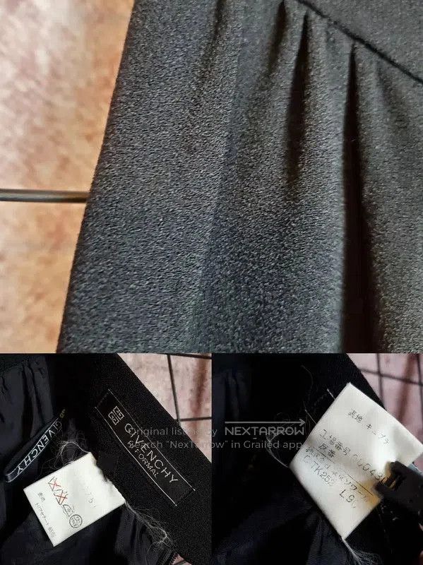 Givenchy Givenchy Black Summer Acetate Wide Leg Pants . Size 23" - 6 Thumbnail