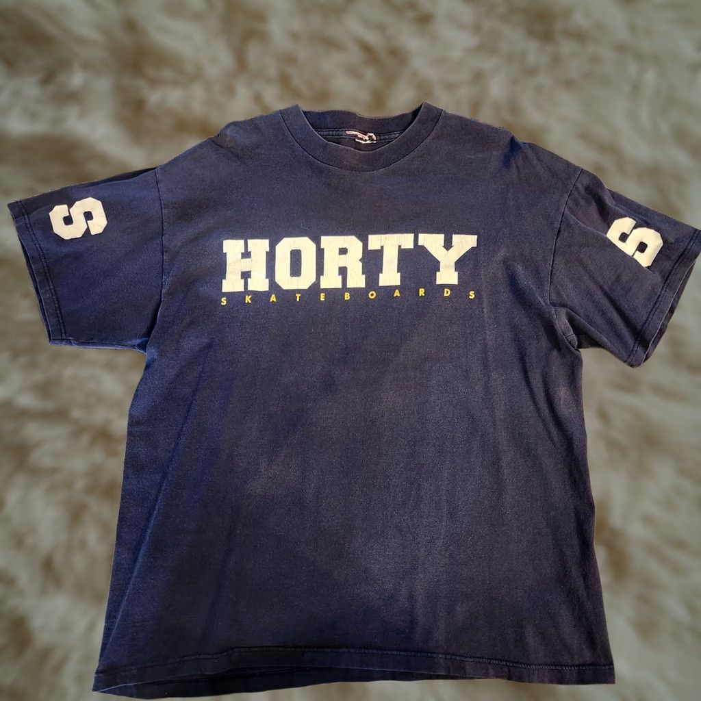 Vintage VINTAGE Rare 90s Shortys Skateboard T Shirt Mens L Blue Skater Grunge Size US L / EU 52-54 / 3 - 1 Thumbnail
