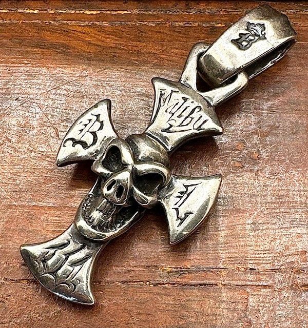 Bill Wall Leather BWL BILL WALL LEATHER SKULL CROSS MALIBU Size ONE SIZE - 1 Thumbnail