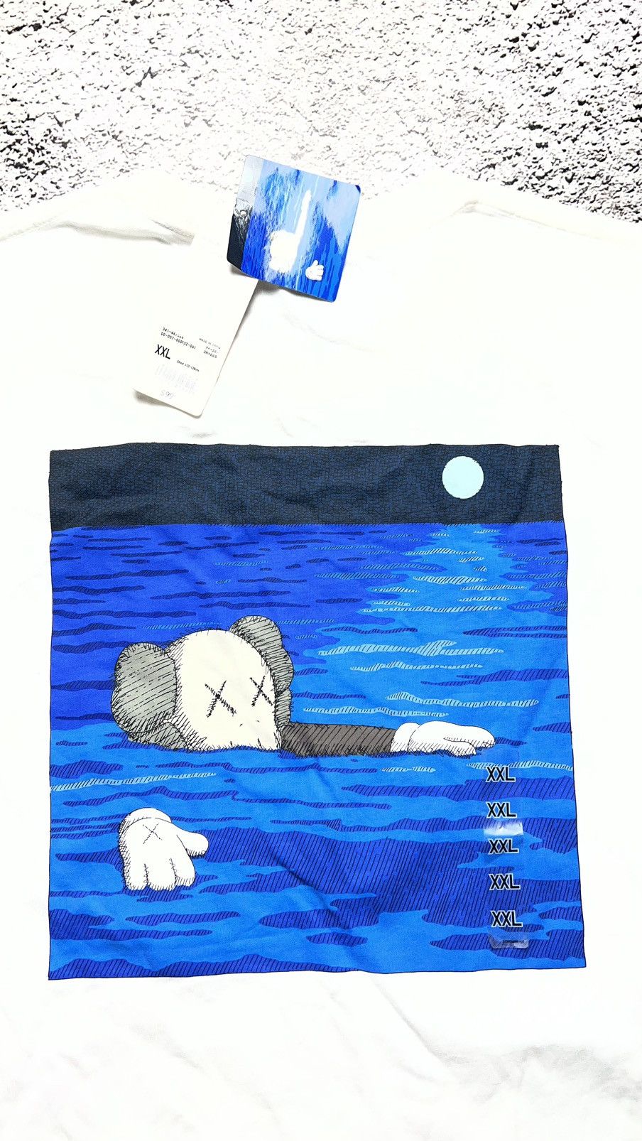 Kaws × Uniqlo New with tags NWT Uniqlo x Kaws art book cover t shirt Size US XXL / EU 58 / 5 - 7 Thumbnail