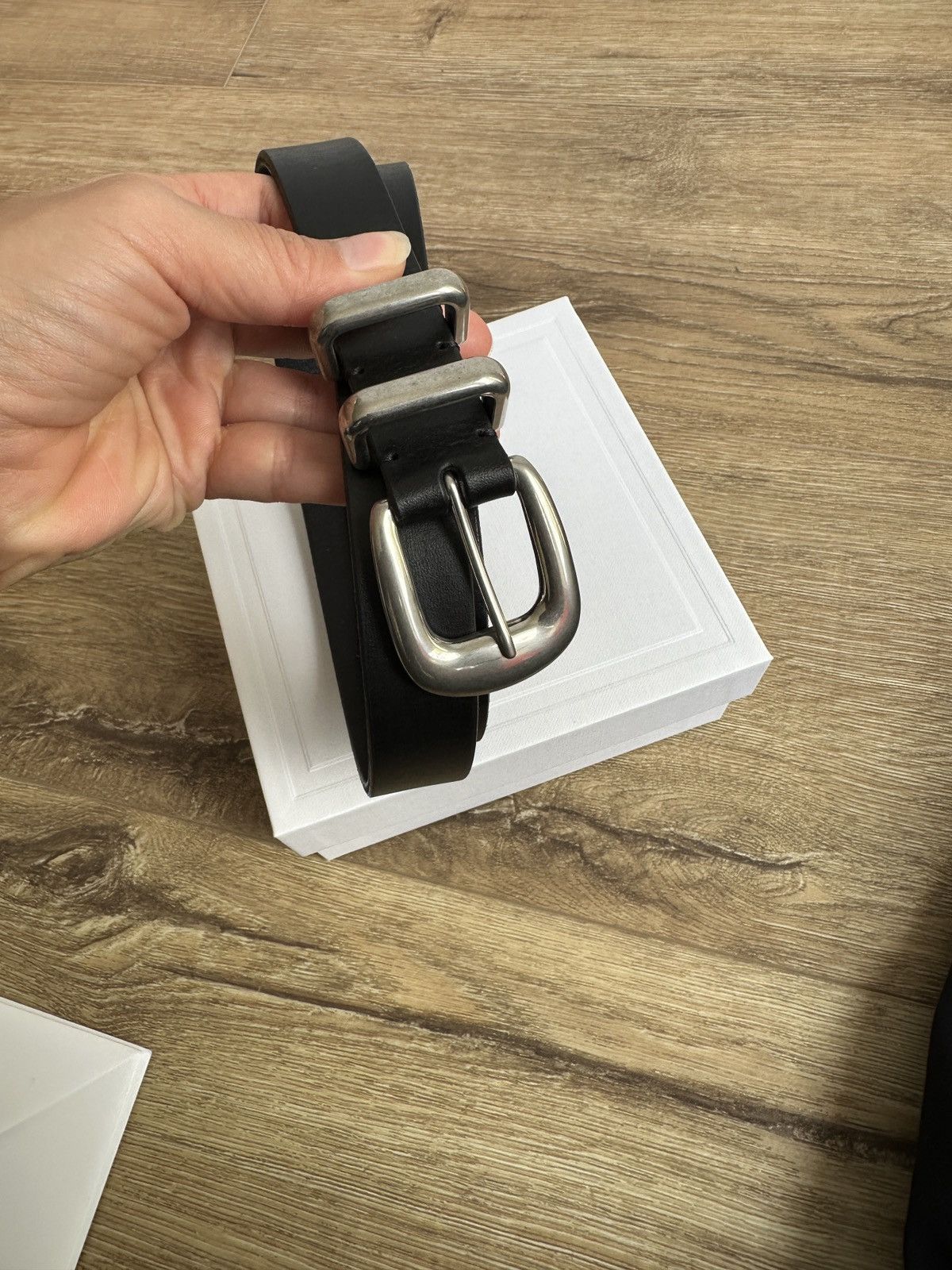 Celine Celine Western Belt 2 Vegetal Calfskin Hedi Slimane Size ONE SIZE - 3 Thumbnail