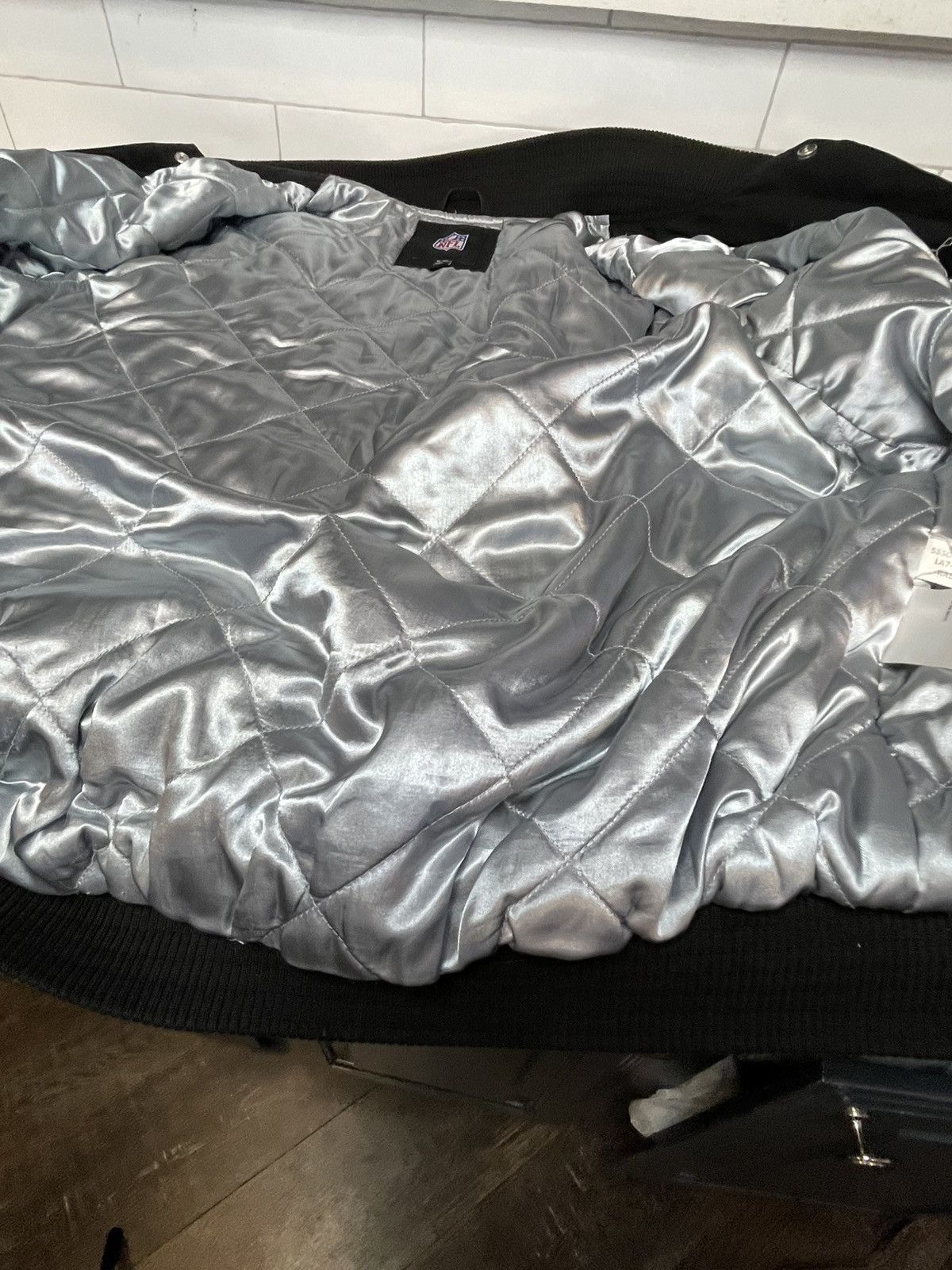 Las Vegas Raiders 3-Time Super Bowl Embroidered GIII Jacket