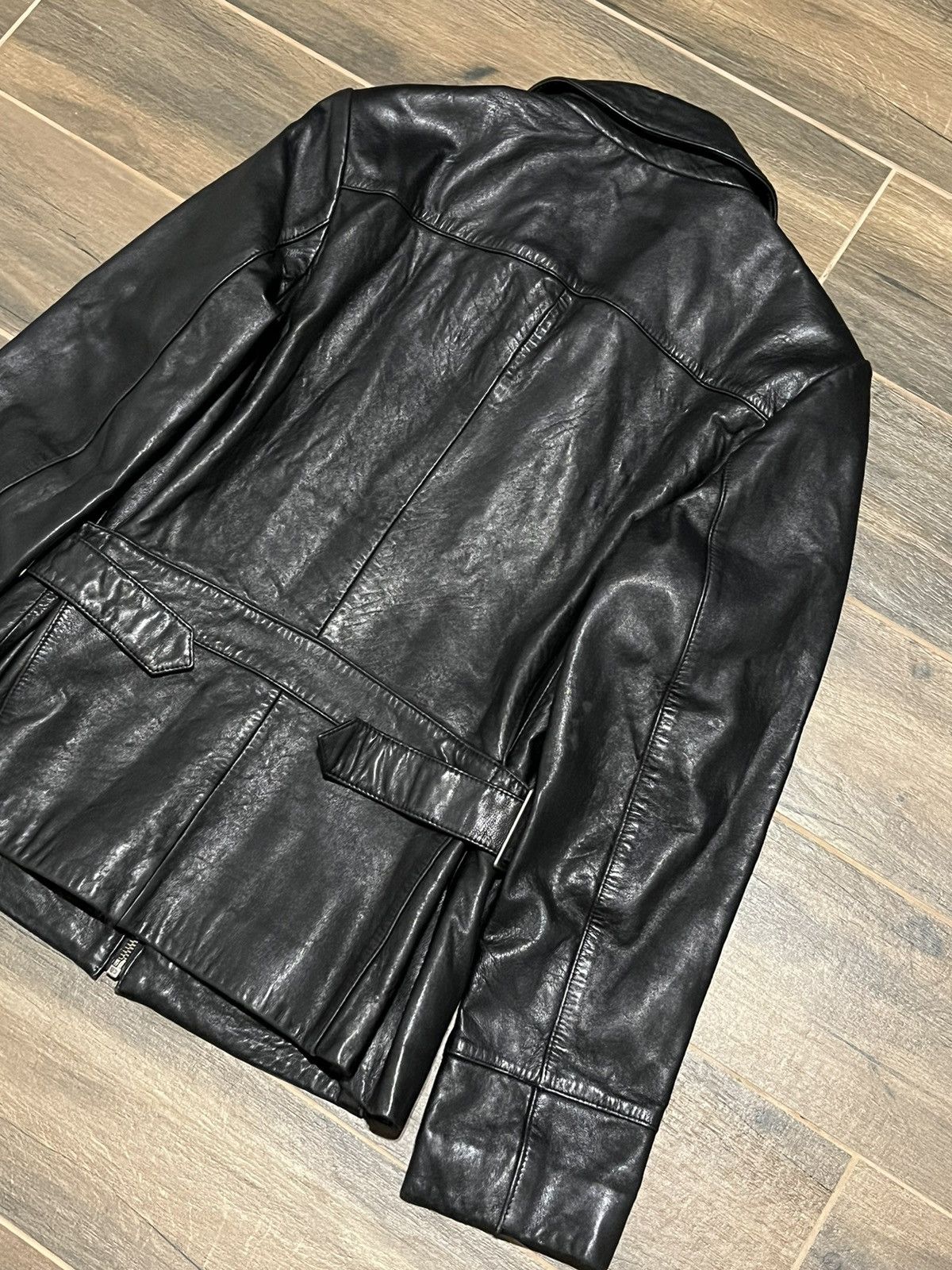 Hard Rock Cafe × Vintage Hard Rock Cafe LONDON Vintage leather bomber jacket Size M / US 6-8 / IT 42-44 - 4 Thumbnail