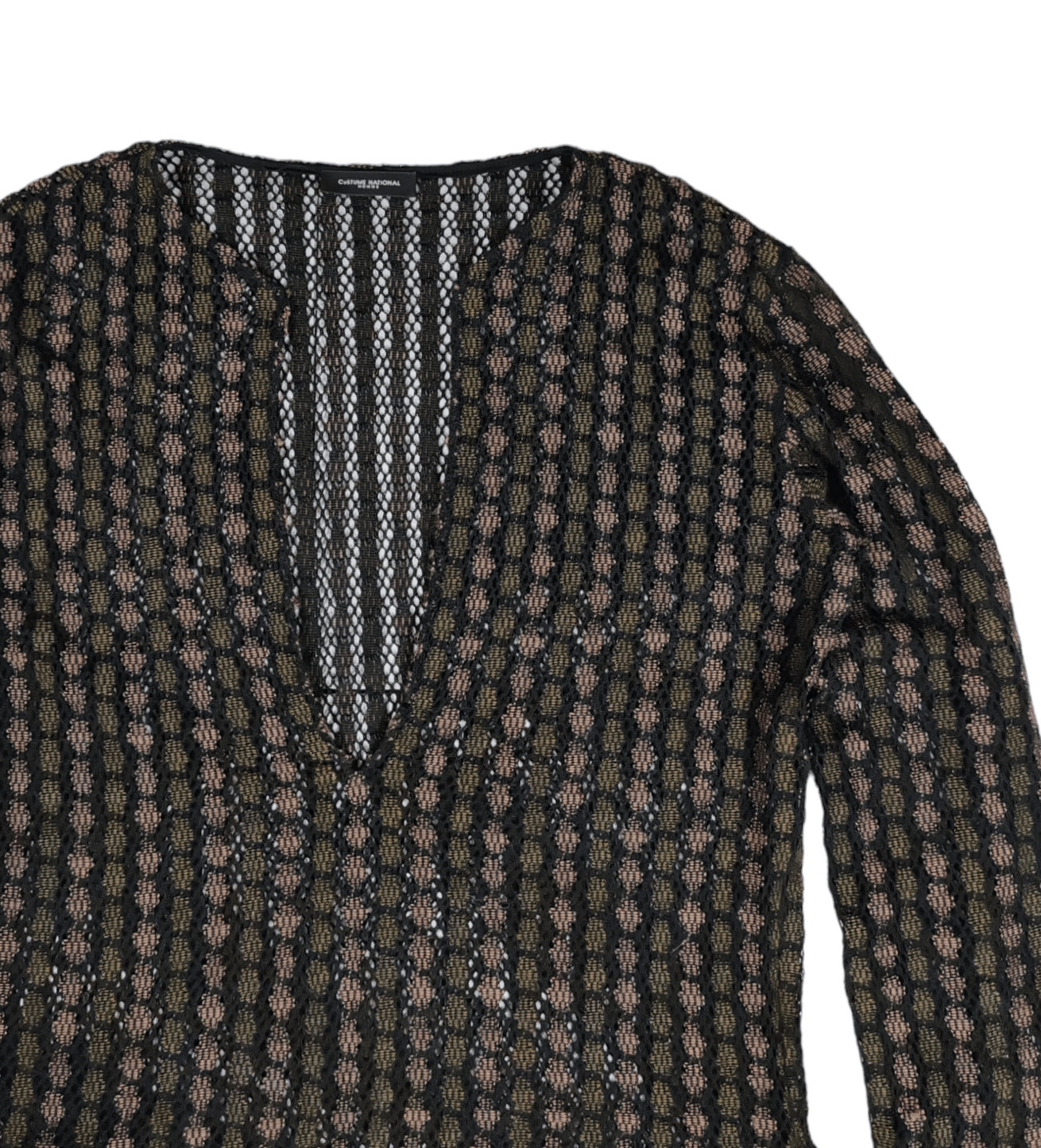 Costume National CoSTUME NATIONAL Homme Mesh Knit Sweater shirt size 48 Size US M / EU 48-50 / 2 - 4 Thumbnail