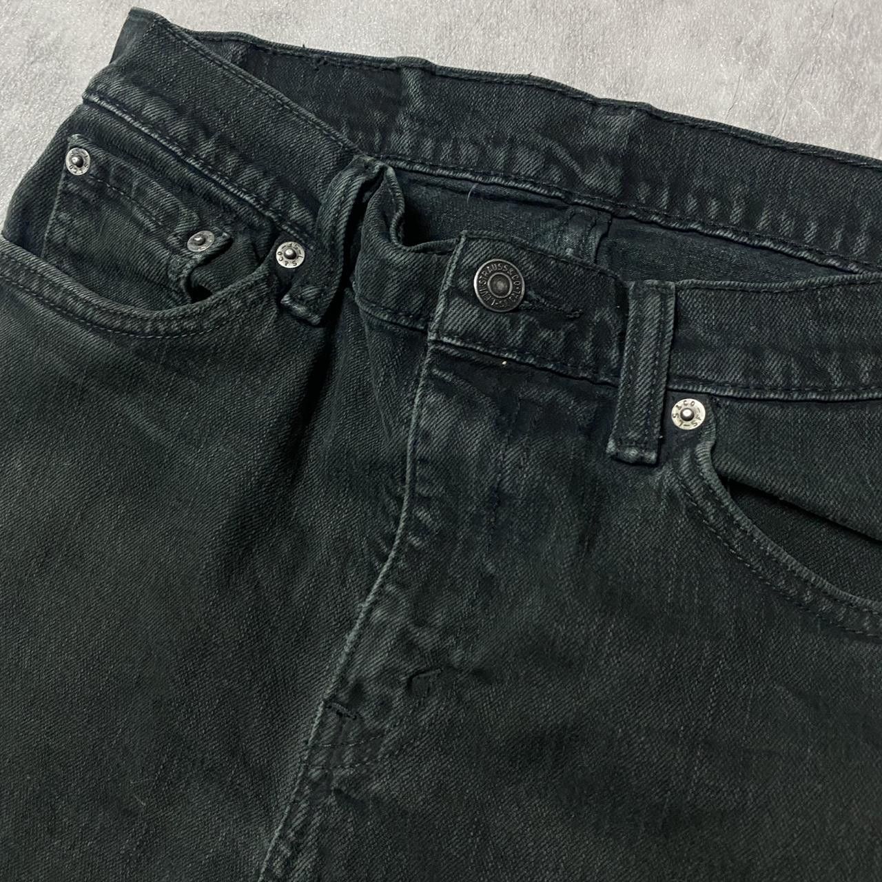 Levi's Levi's 588 black straight leg jeans size 30? Size 30" / US 8 / IT 44 - 4 Thumbnail