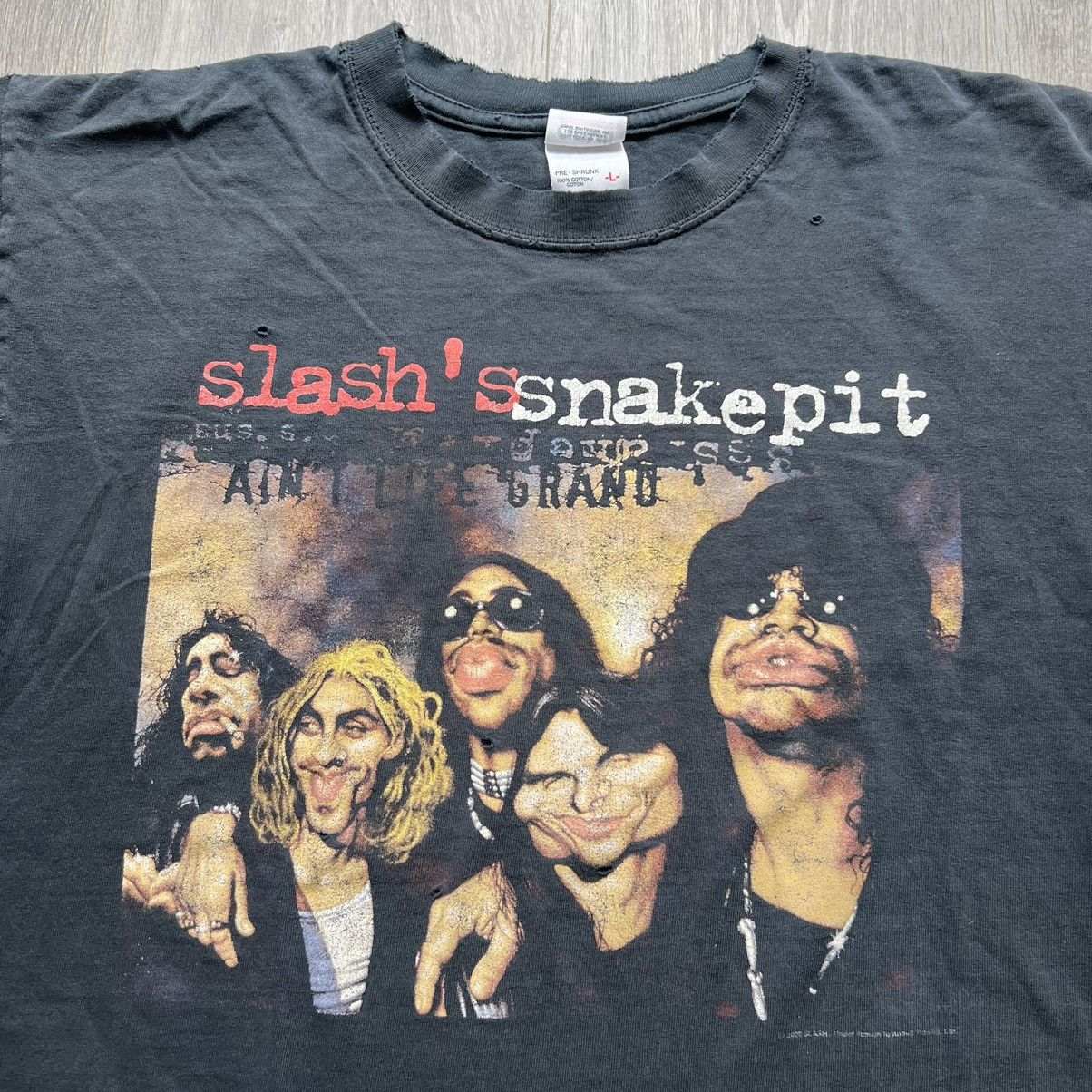 Band Tees Vintage Slash’s snake pit Band T shirt large Size US L / EU 52-54 / 3 - 12 Thumbnail