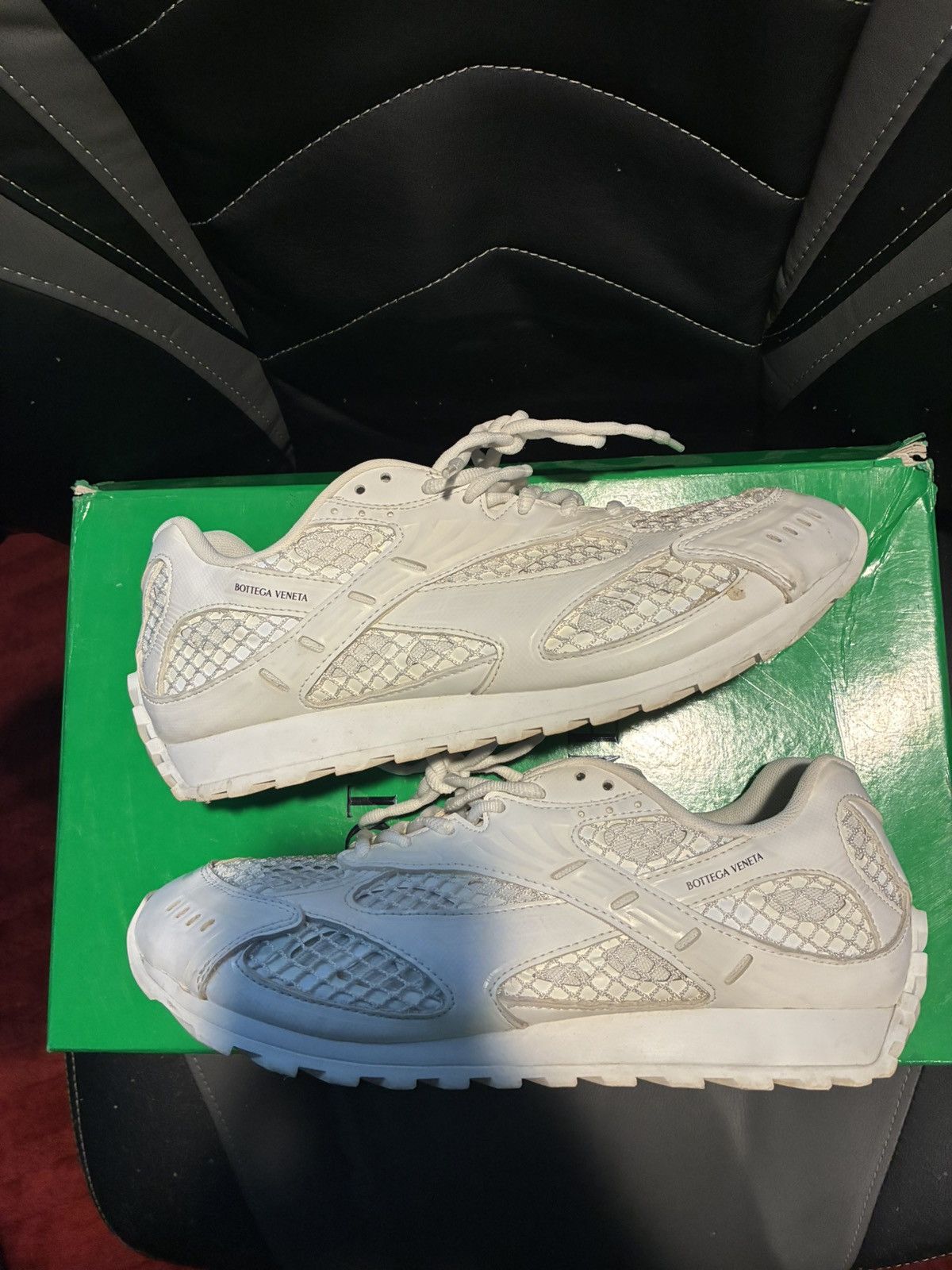 Bottega Veneta Bottega venta all white Size US 10 / EU 43 - 4 Thumbnail