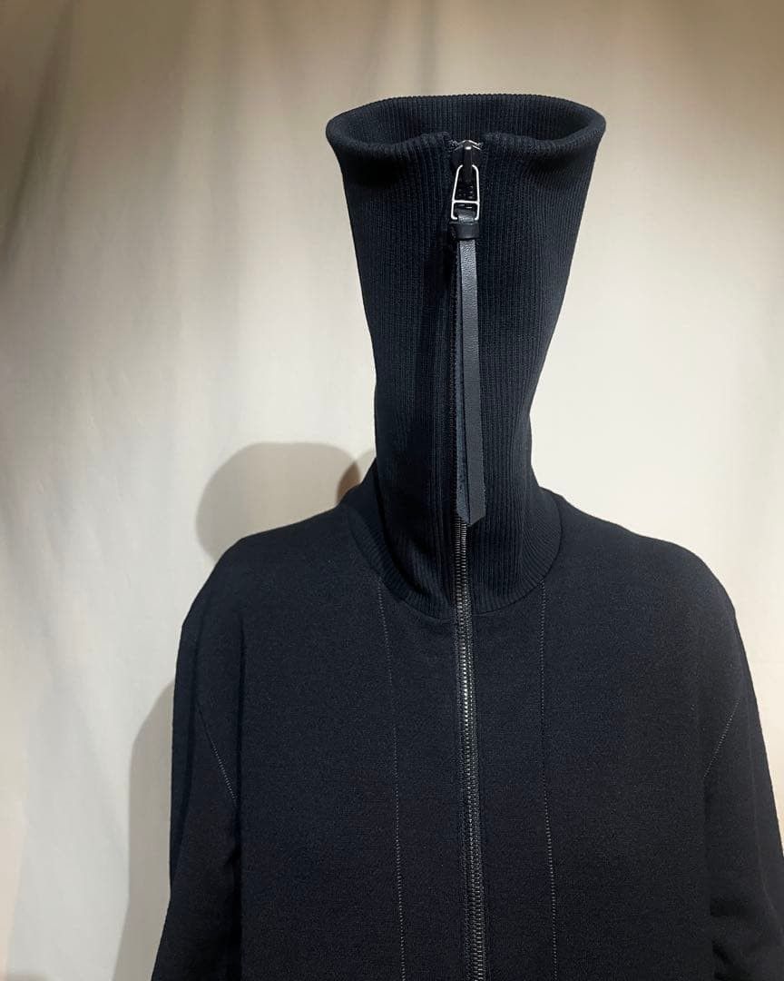 D.Hygen D.HYGEN - Untwisted-yarn Scar Stitch Zip Jacket Size US M / EU 48-50 / 2 - 2 Thumbnail
