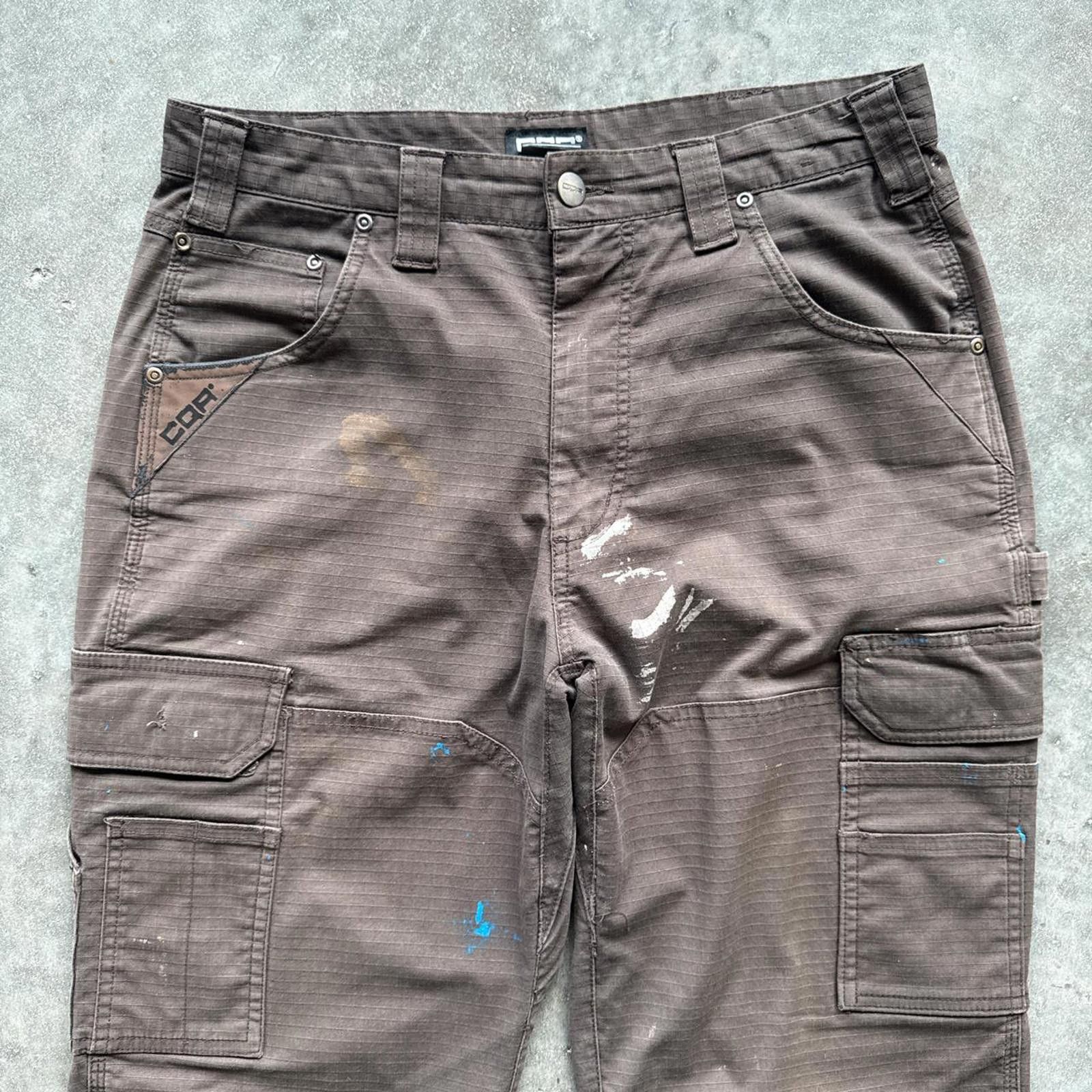 Carhartt CQR Tactical Utility Brown Cargo Pants Size US 30 / EU 46 - 3 Thumbnail