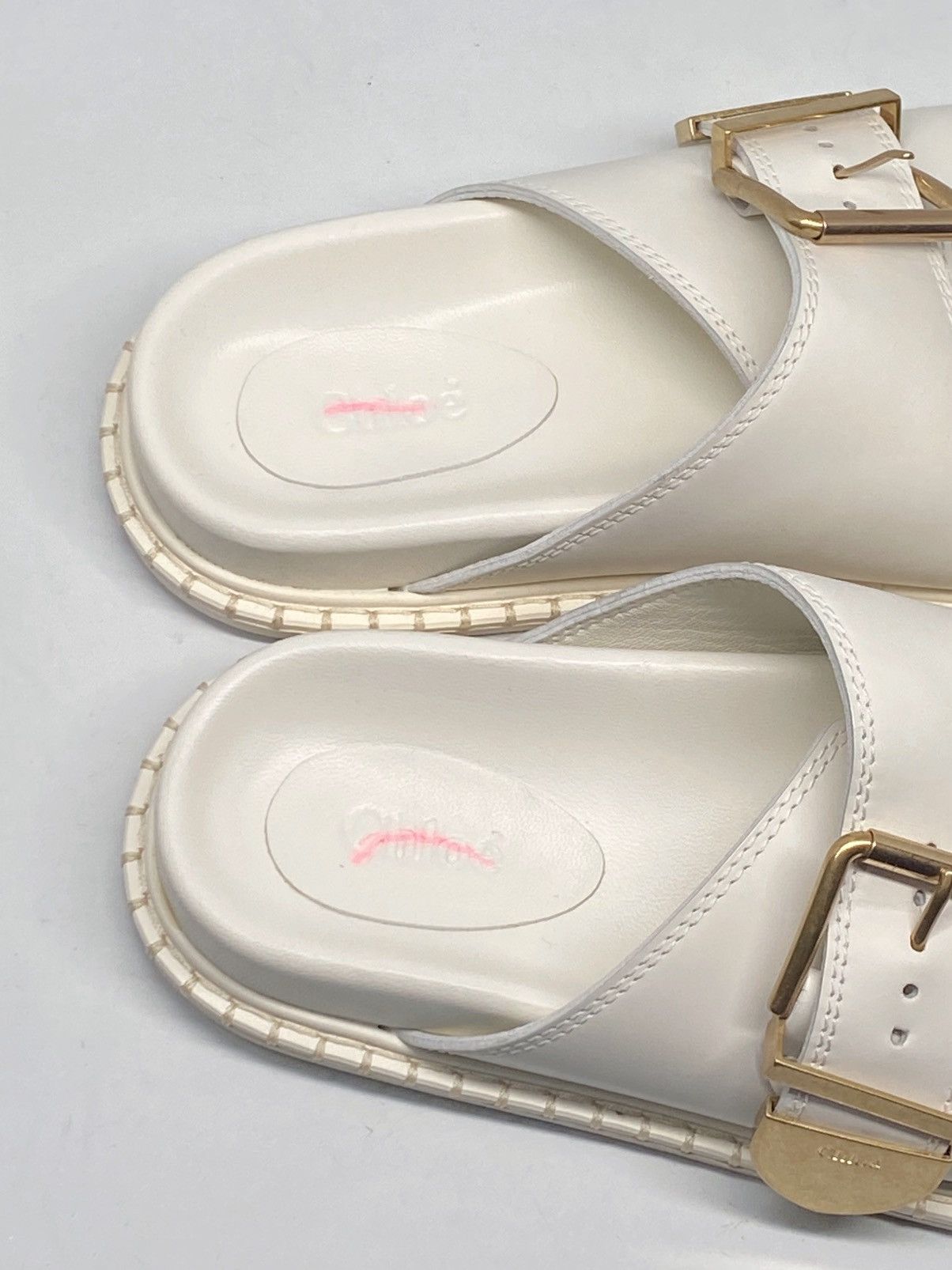 Chloe Chloe Rebecca Leather Slide Sandals size 39 Size US 9 / IT 39 - 12 Thumbnail