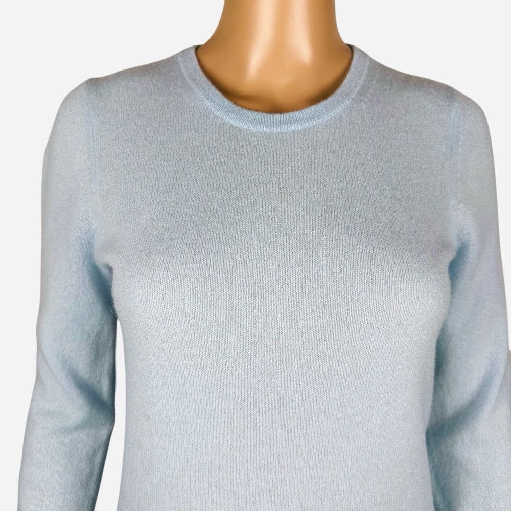 Charter Club Charter Club 100% Cashmere Light Blue Sweater Size XS Size XS / US 0-2 / IT 36-38 - 3 Thumbnail