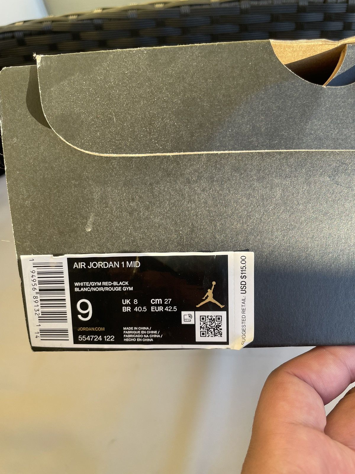 Jordan Brand Air Jordan 1 mids Size US 9 / EU 42 - 4 Thumbnail