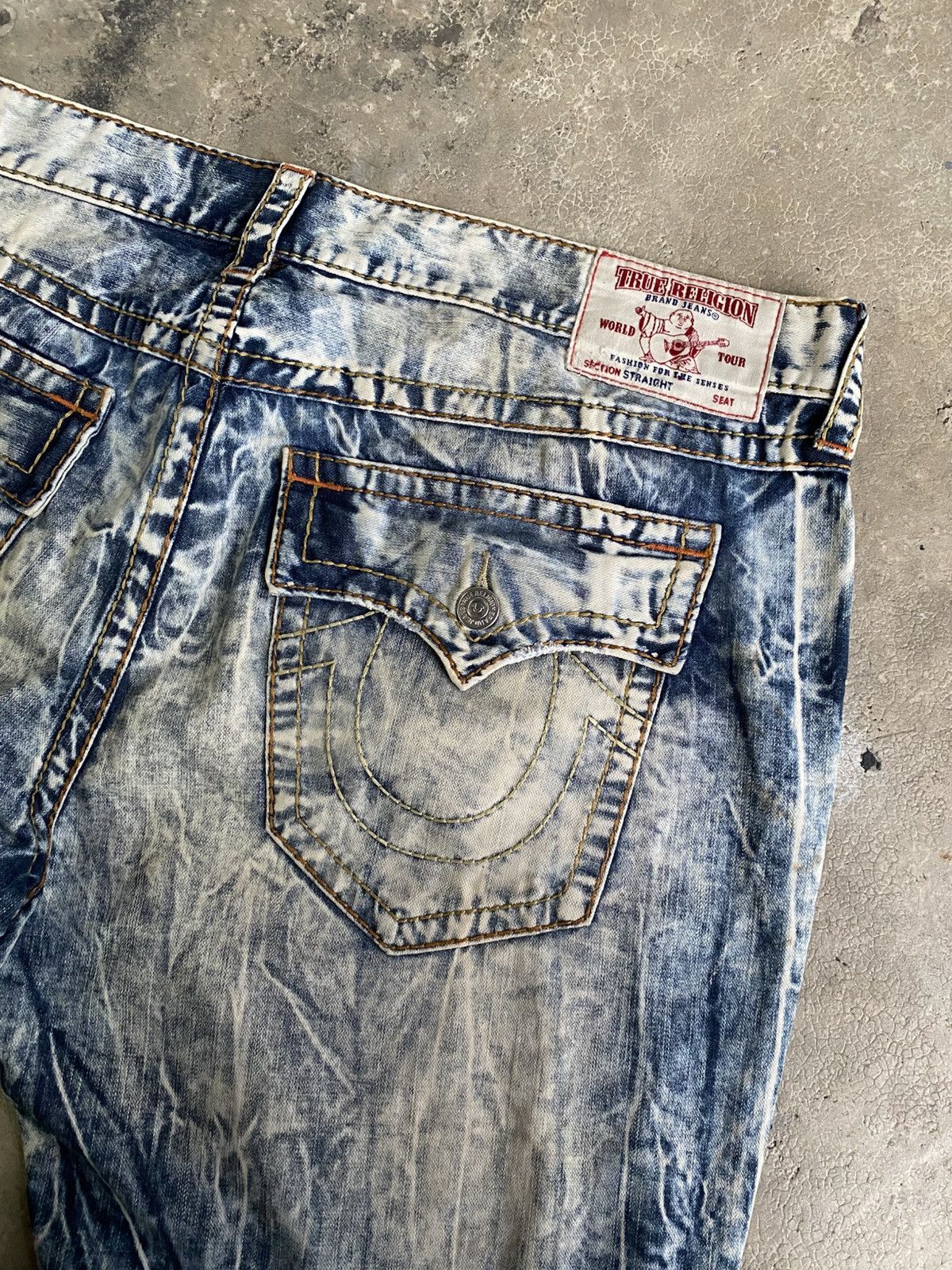 True Religion × Vintage Vintage True Religion Jeans Size 30 Straight Size US 44 / EU 60 - 15 Thumbnail