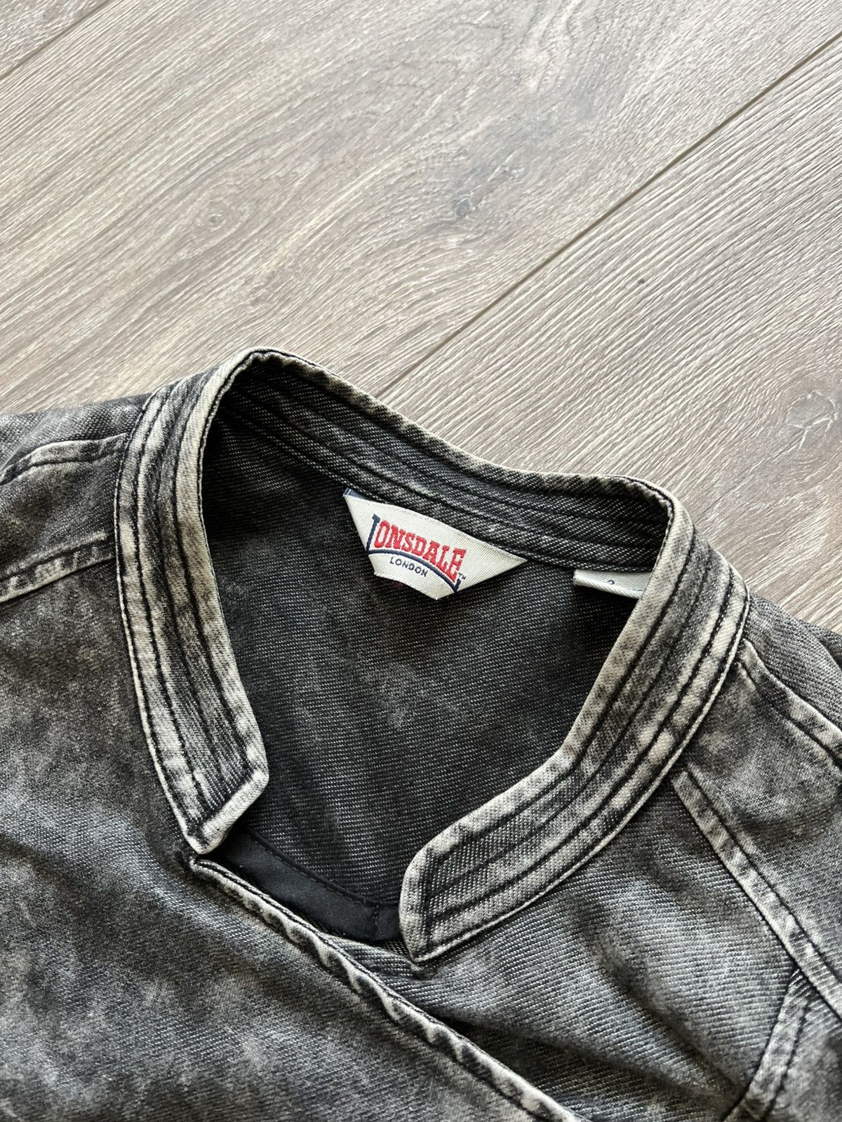 Lonsdale Vintage Lonsdale Moto Jacket Biker Cotton Size S / US 4 / IT 40 - 6 Thumbnail