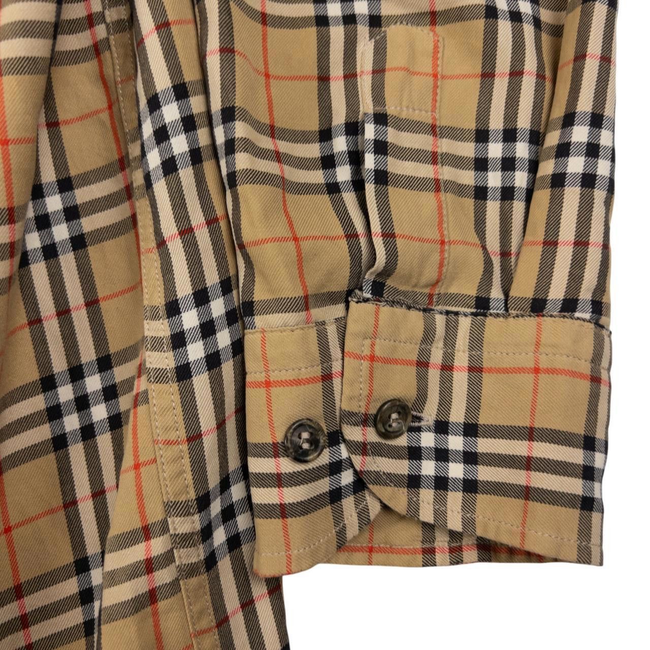 Burberry Vintage Burberry Nova Check Long Sleeve Button Shirt Size L Size US L / EU 52-54 / 3 - 5 Thumbnail