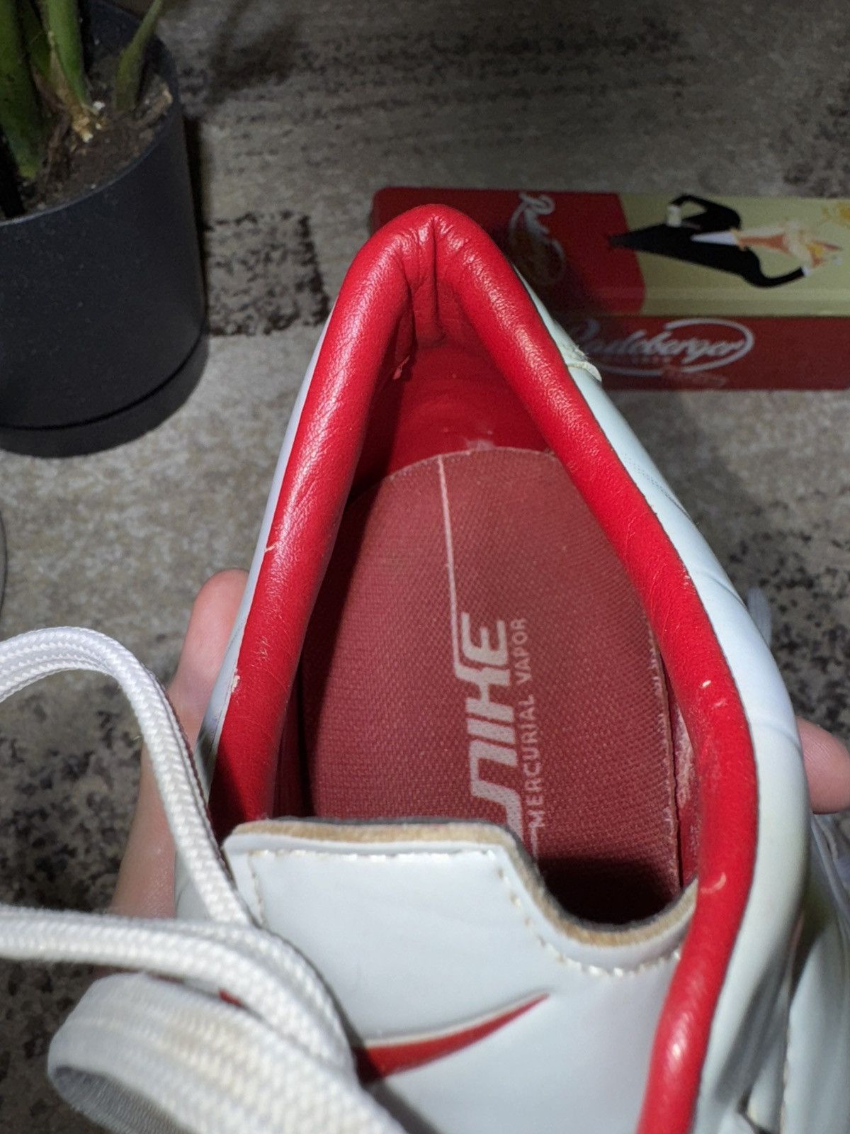 Nike Nike Mercurial Vapor II SG Made In Italy Football Boots 2005 Size US 11.5 / EU 44-45 - 6 Thumbnail