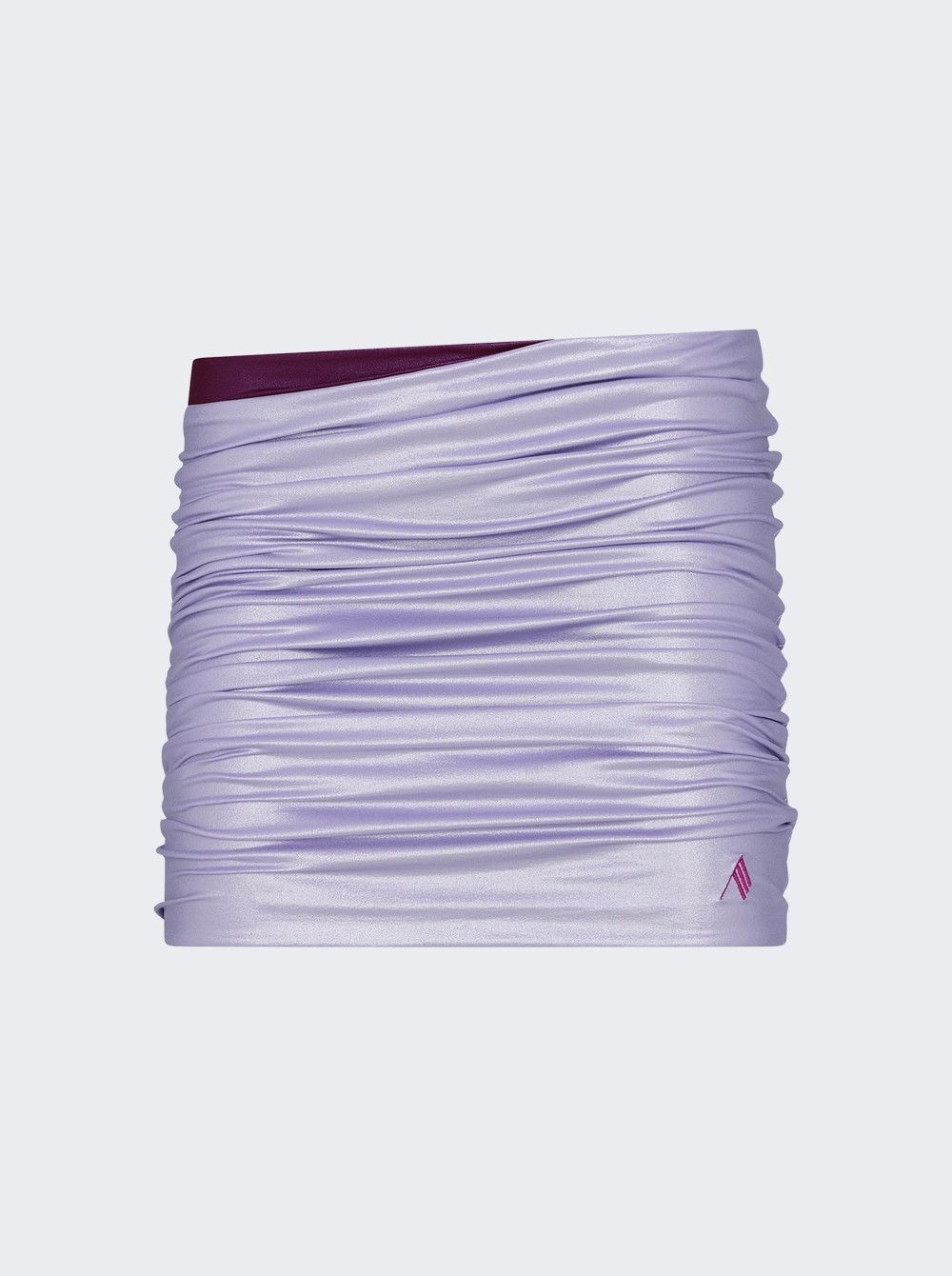 The Attico o1mle0526 Mini Skirt in Lavender Purple Size 30" / US 8 / IT 44 - 1 Thumbnail