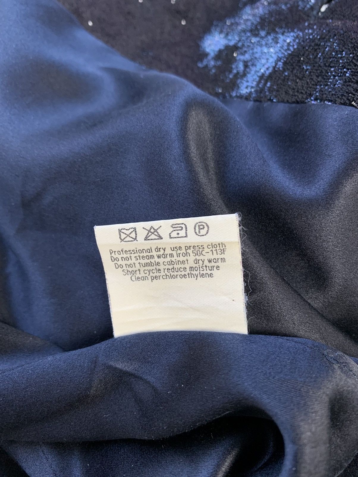 Giorgio Armani Giorgio Armani Vintage Velvet Jacket Women Black , size 48 Size XL / US 12-14 / IT 48-50 - 10 Thumbnail