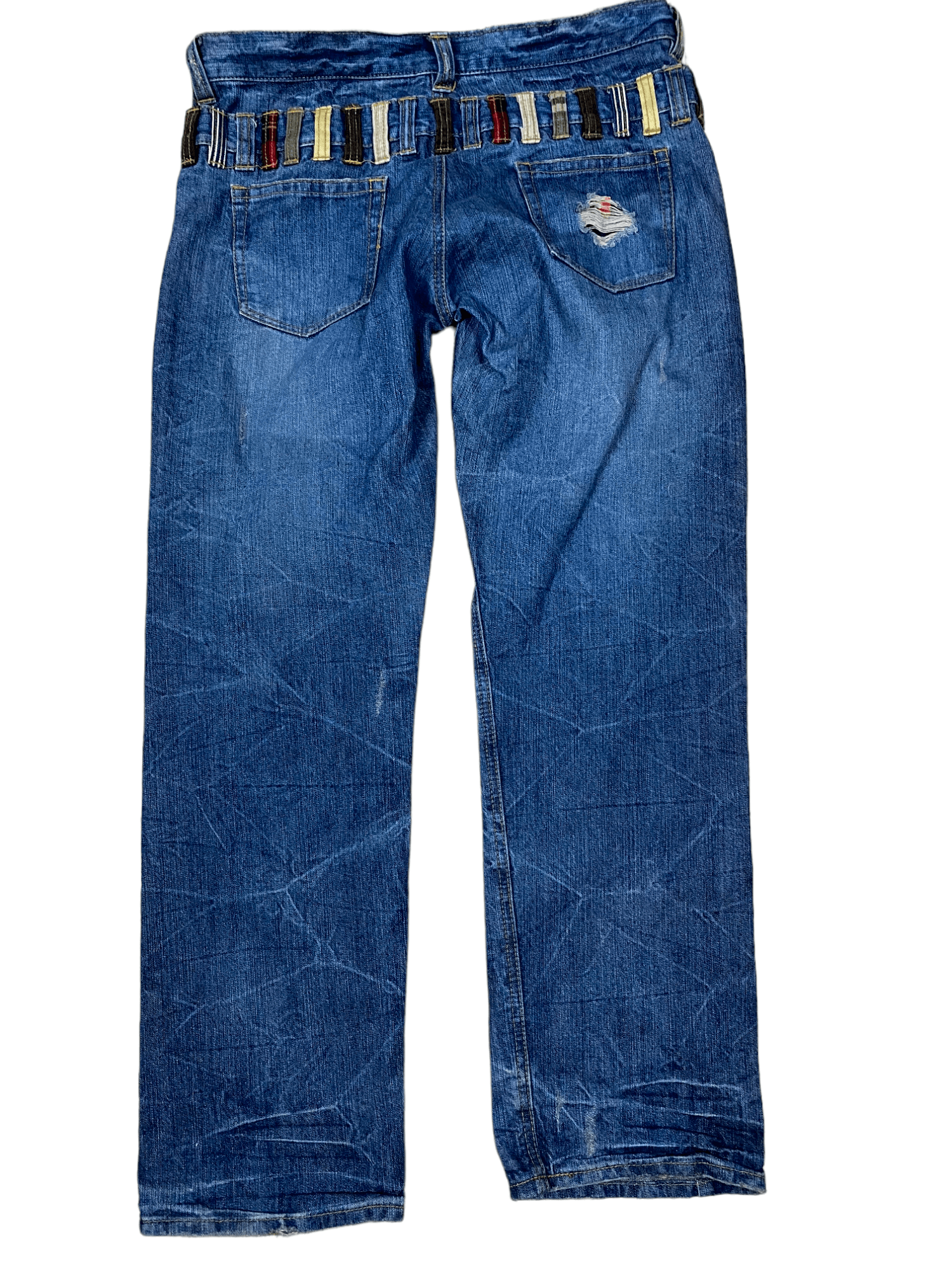 Japanese Brand × Vintage 🔥Vintage Denim Double Waist Japan 🔥 Size US 34 / EU 50 - 5 Thumbnail